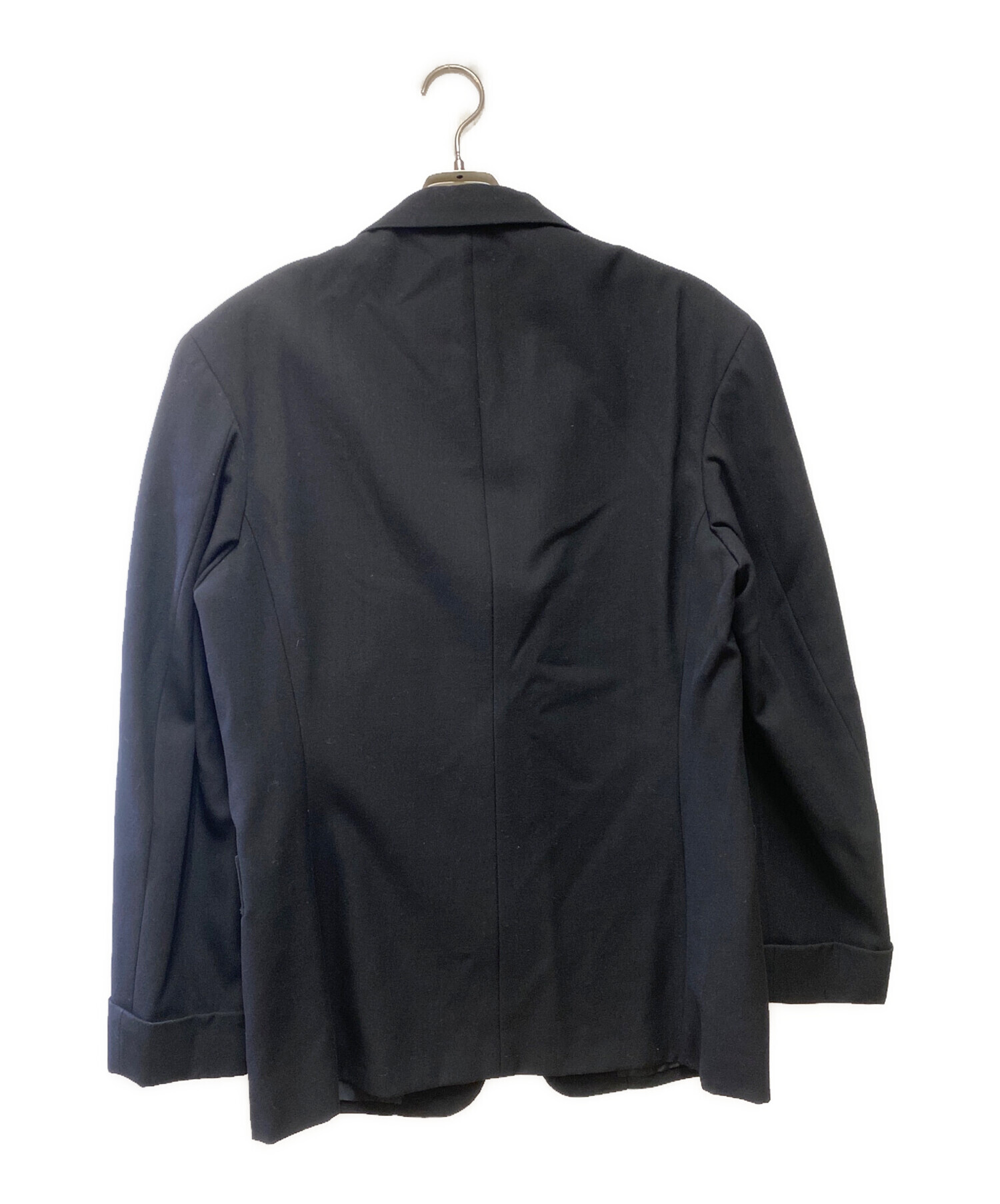 s*o様 Yohji Yamamoto noirテーラードジャケット ブラック 中古・古着通販】YOHJI YAMAMOTO (ヨウジヤマモト) テーラード