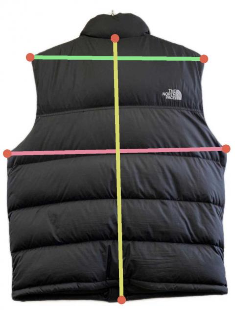 中古・古着通販】THE NORTH FACE (ザ ノース フェイス) ヌプシベスト