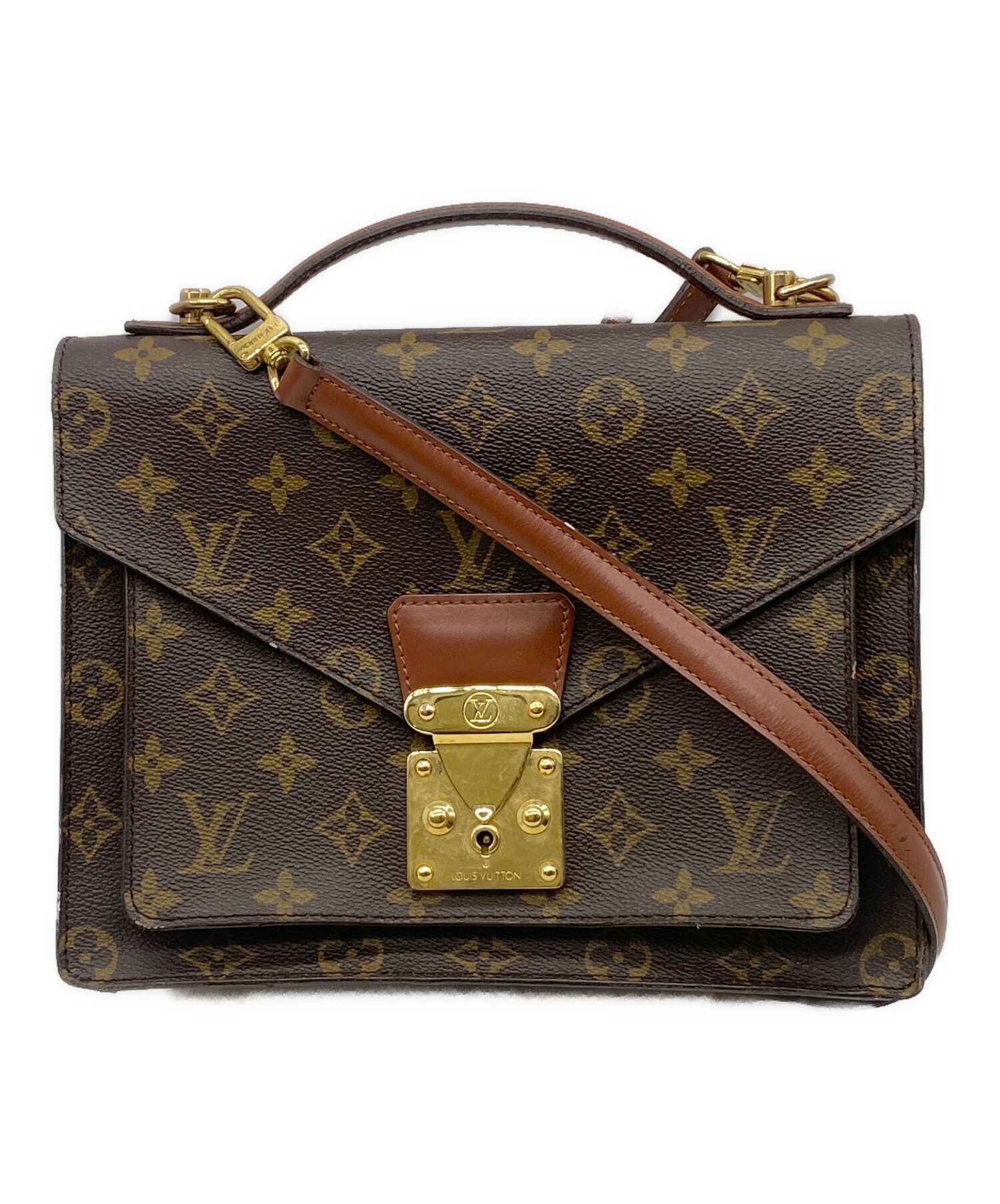 Louis Vuitton モンソー　モノグラム 中古・古着通販】LOUIS VUITTON (ルイ ヴィトン) モンソー｜ブランド
