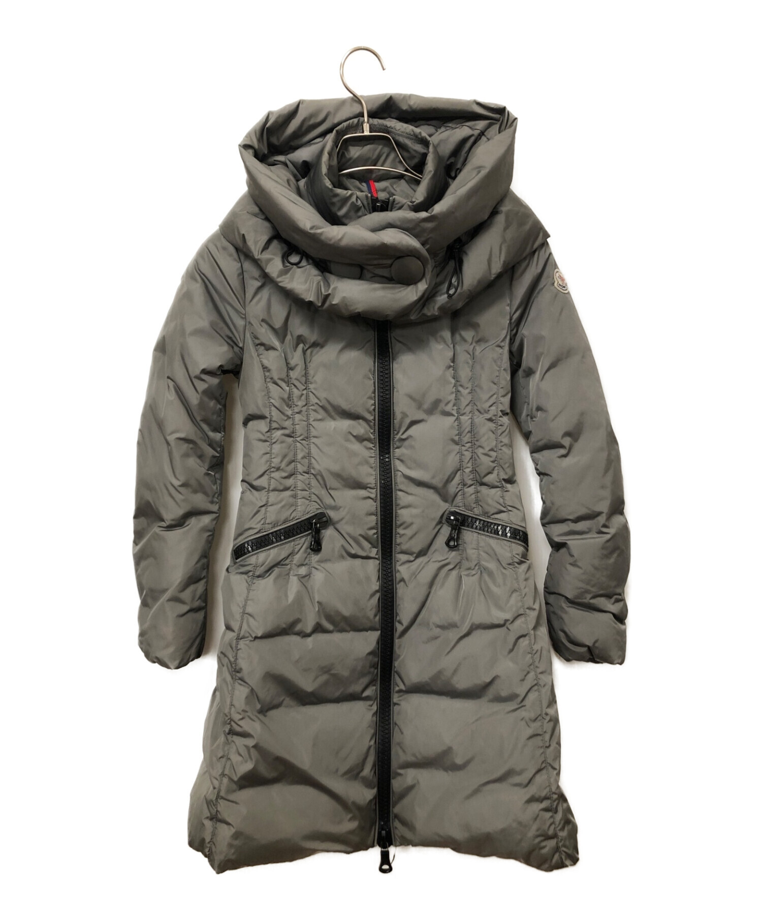 超美品 モンクレール シロセス　CYROSELLE ロングダウンコート サイズ３ 中古・古着通販】MONCLER (モンクレール) CYROSELLE / シロセス グレー
