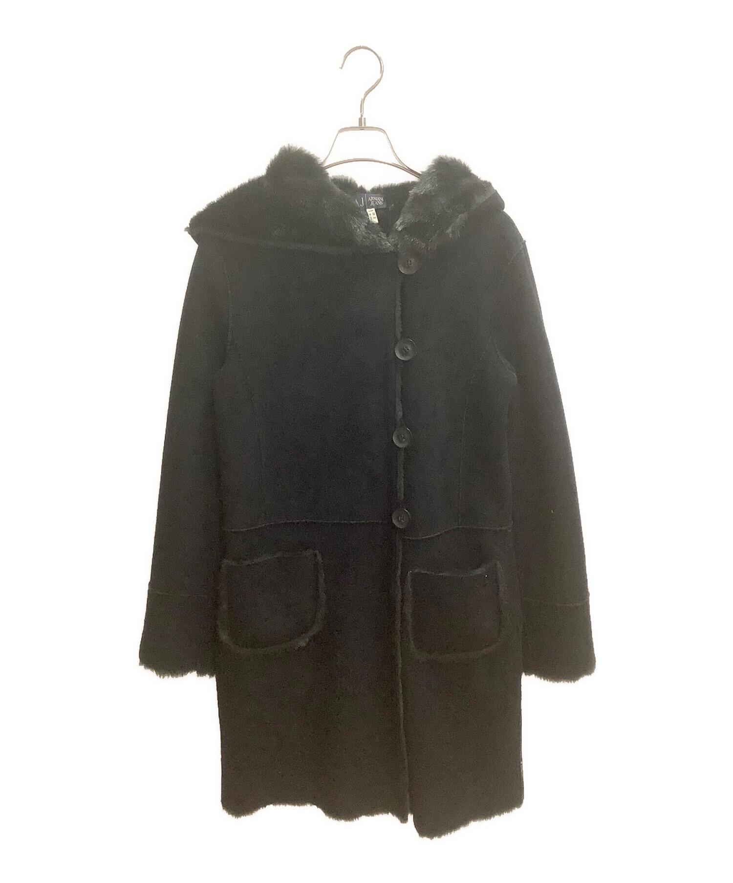 中古・古着通販】ARMANI JEANS (アルマーニジーンズ) フェイクファー