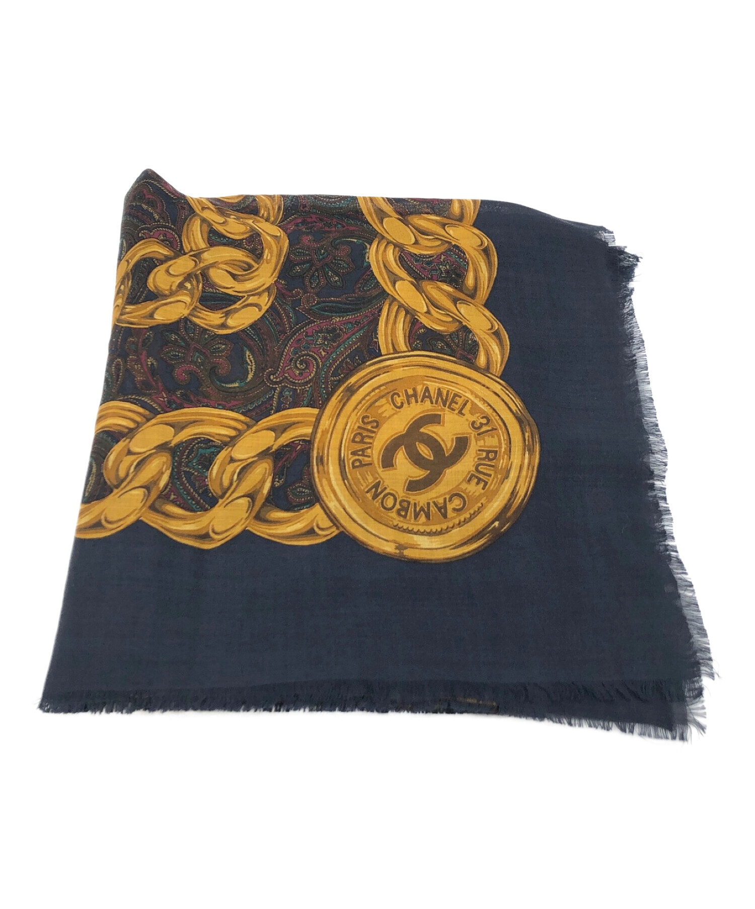 中古・古着通販】CHANEL (シャネル) 大判ストール 31 RUE CAMBON