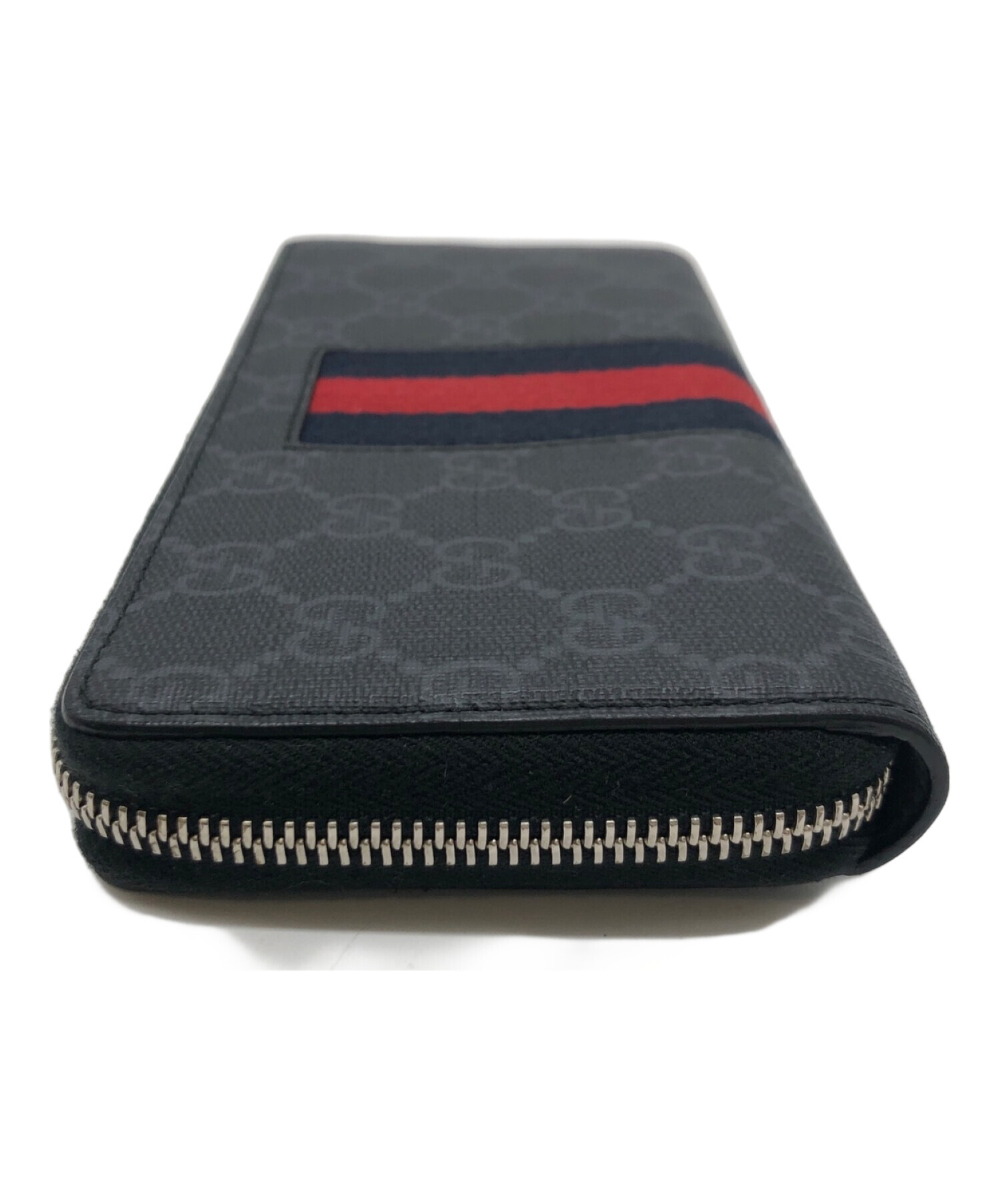 GUCCI(グッチ) 中古 【GUCCI】グッチ『ウェブ ラウンドファスナー長 