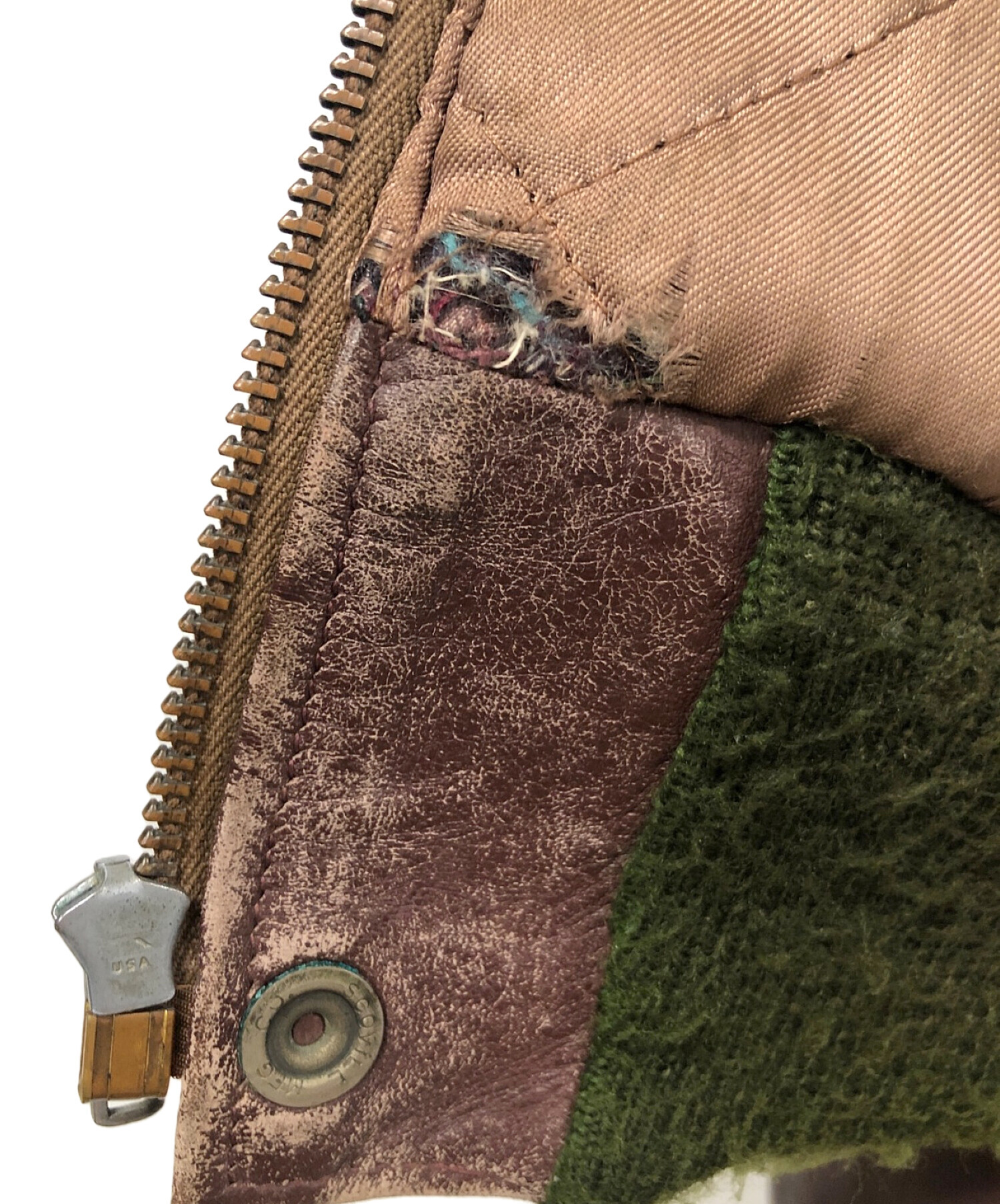 中古・古着通販】PENNEY'S (ペニーズ) A-2ジャケット 50s ブラウン