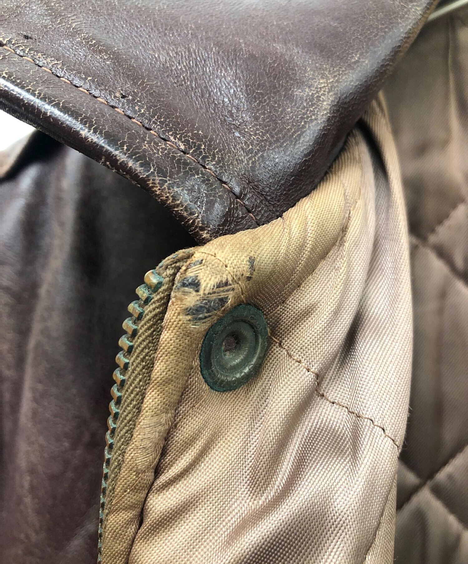 中古・古着通販】PENNEY'S (ペニーズ) A-2ジャケット 50s ブラウン