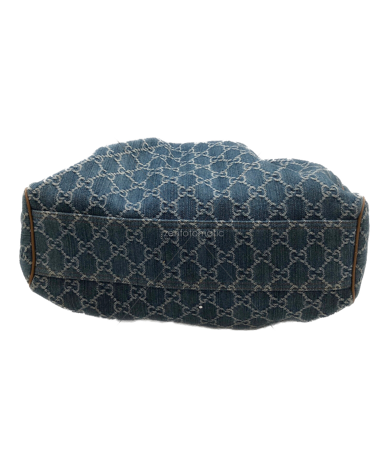 中古・古着通販】GUCCI (グッチ) GGデニムハンドバッグ スーキー