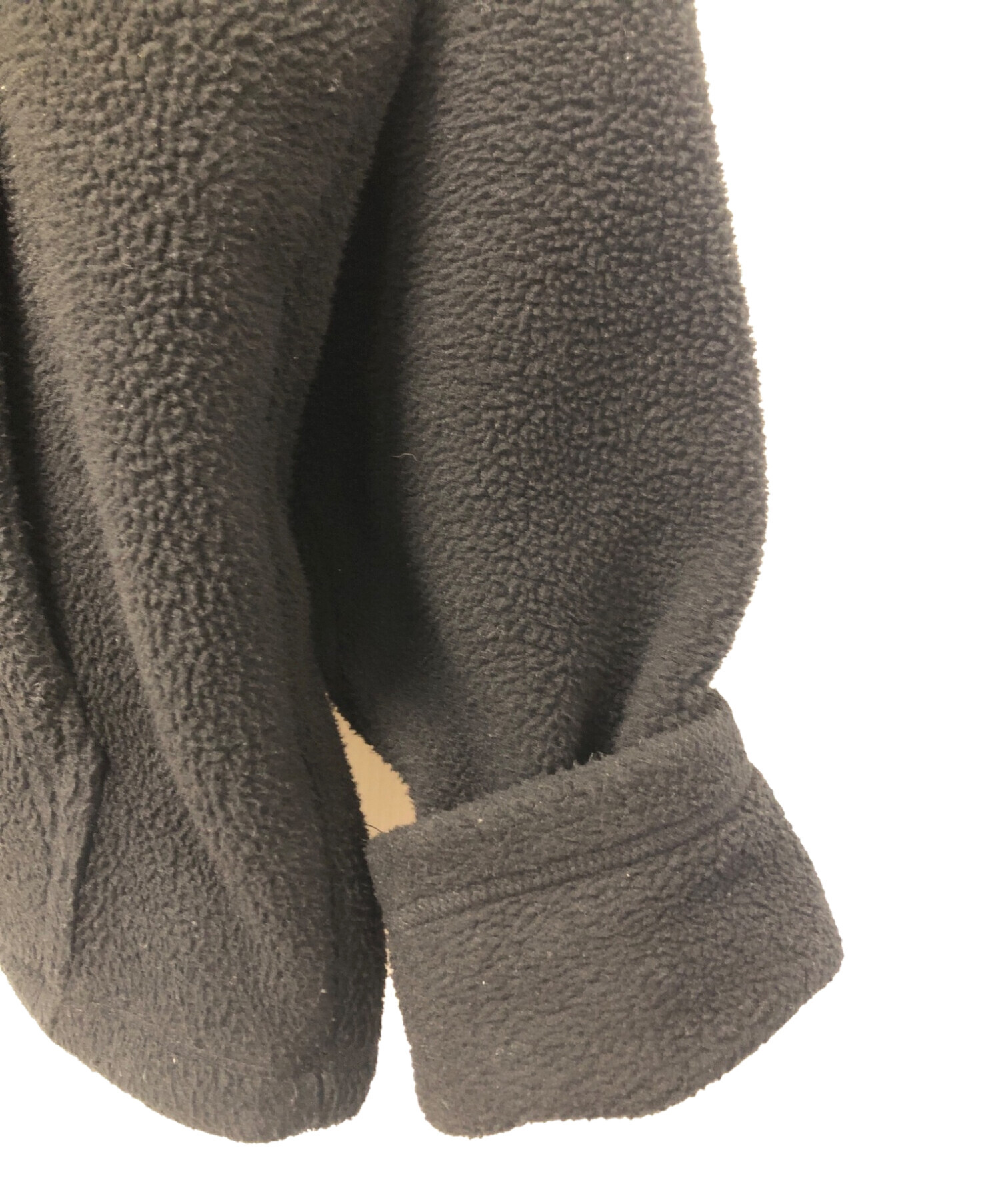 中古・古着通販】stussy (ステューシー) Half Zip Mock Neck ブラック