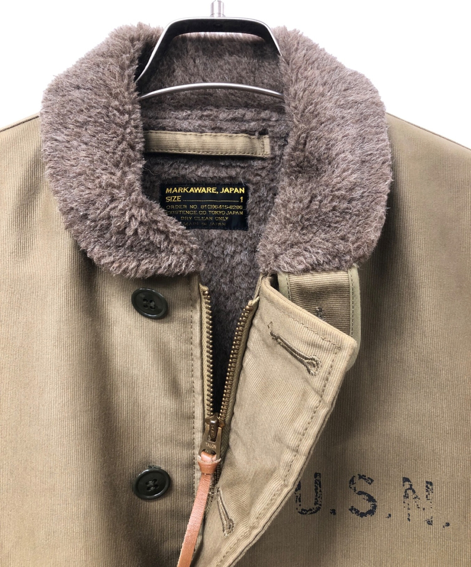 マーカウェアのn1ジャケット MARKAWARE N-1 マーカウェア マーカウェアのn1ジャケット MARKAWARE N-1 マーカウェア