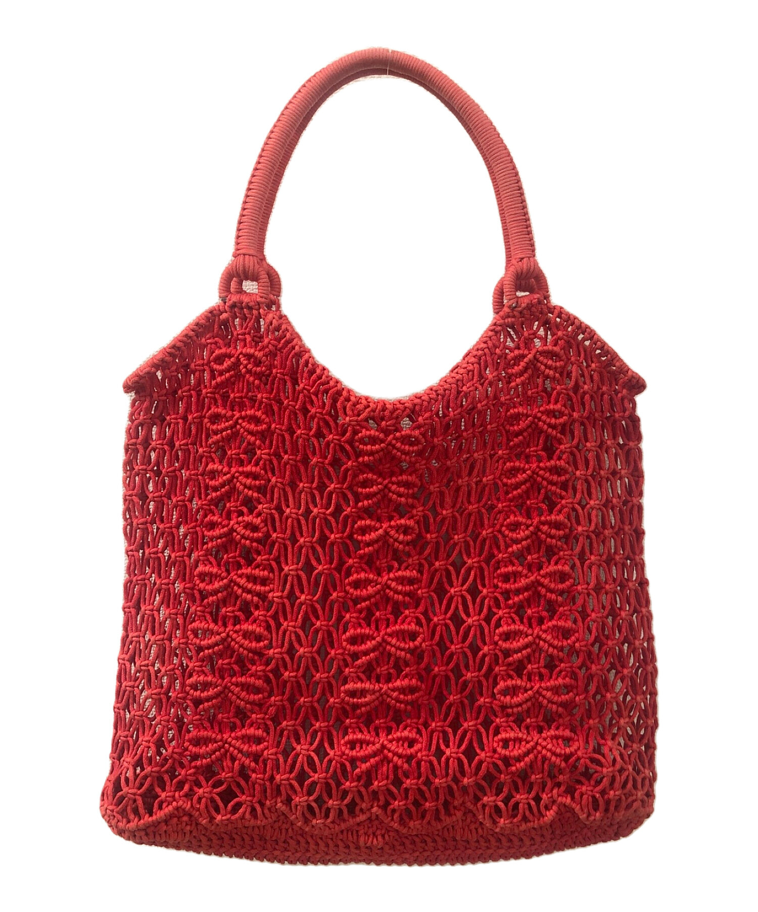 中古・古着通販】ANYA HINDMARCH (アニヤハインドマーチ) マクラメ編み  