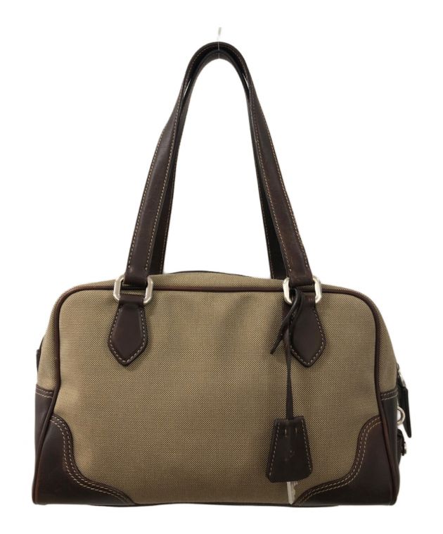 【pabloさん専用】PRADA プラダ　ボストンバッグ ベージュ ブラウン pabloさん専用】PRADA プラダ ボストンバッグ ベージュ ブラウン pablo