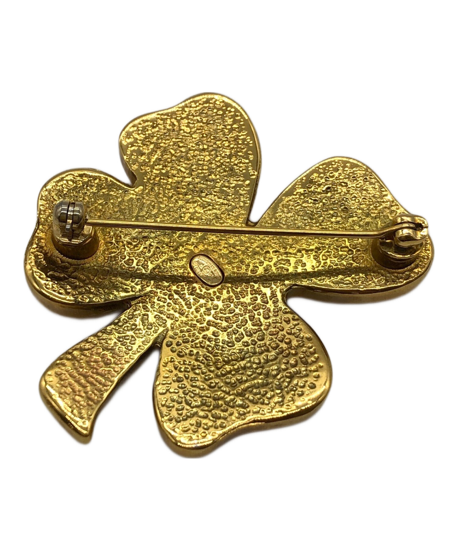 中古・古着通販】CHANEL (シャネル) クローバーモチーフブローチ