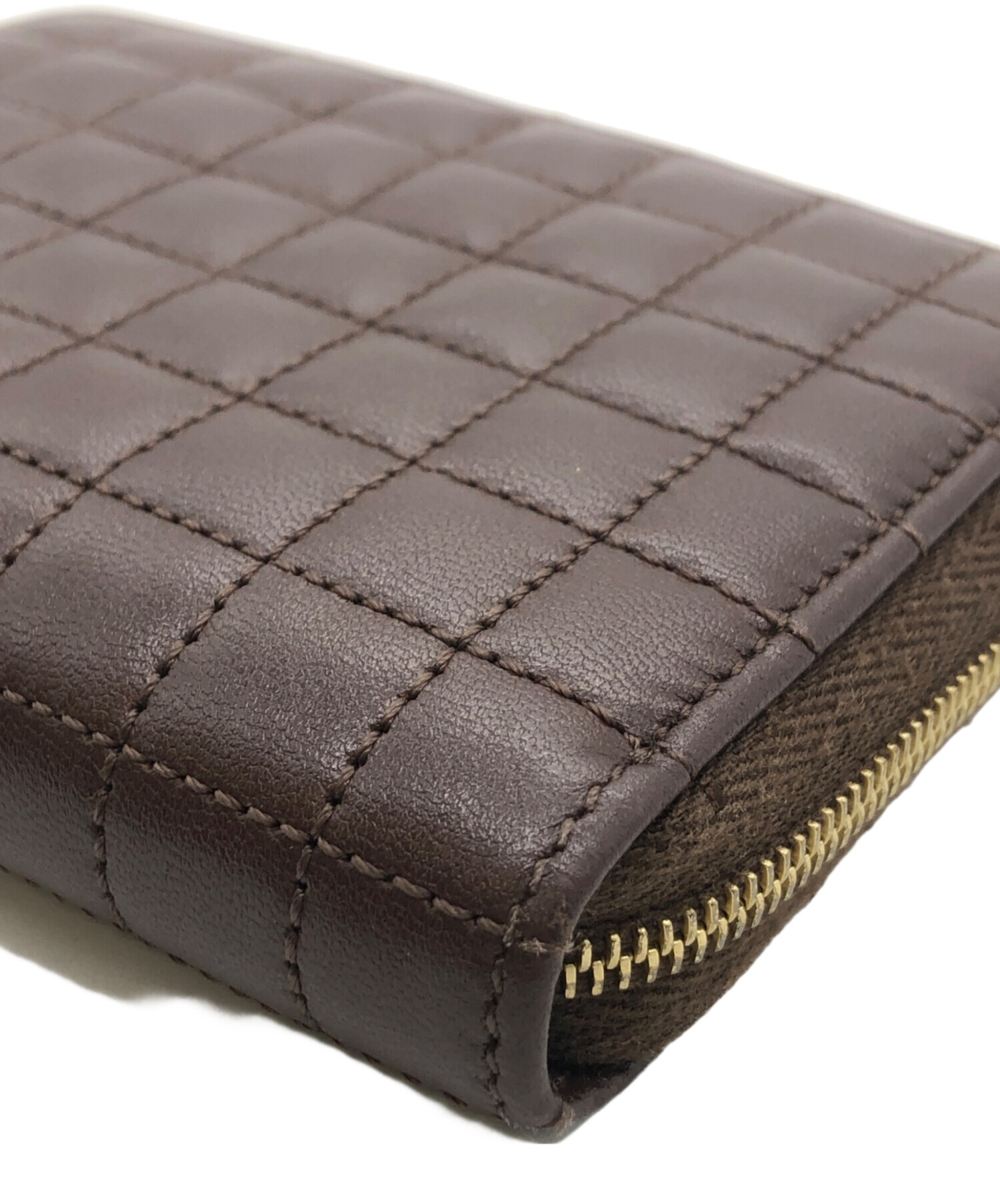 中古・古着通販】CELINE (セリーヌ) コインケース Cチャーム ブラウン