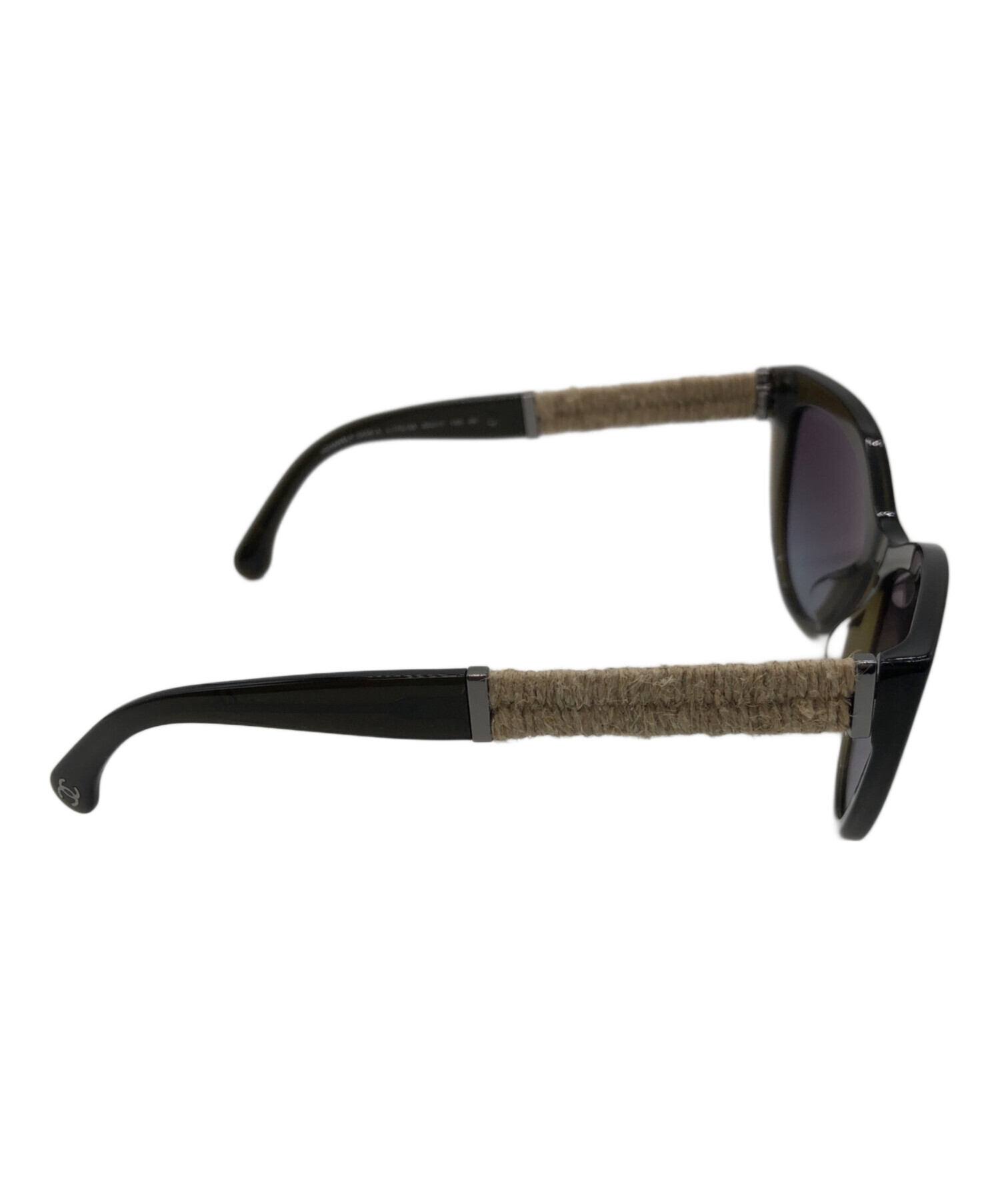 中古・古着通販】CHANEL (シャネル) キャットアイサングラス ブラウン