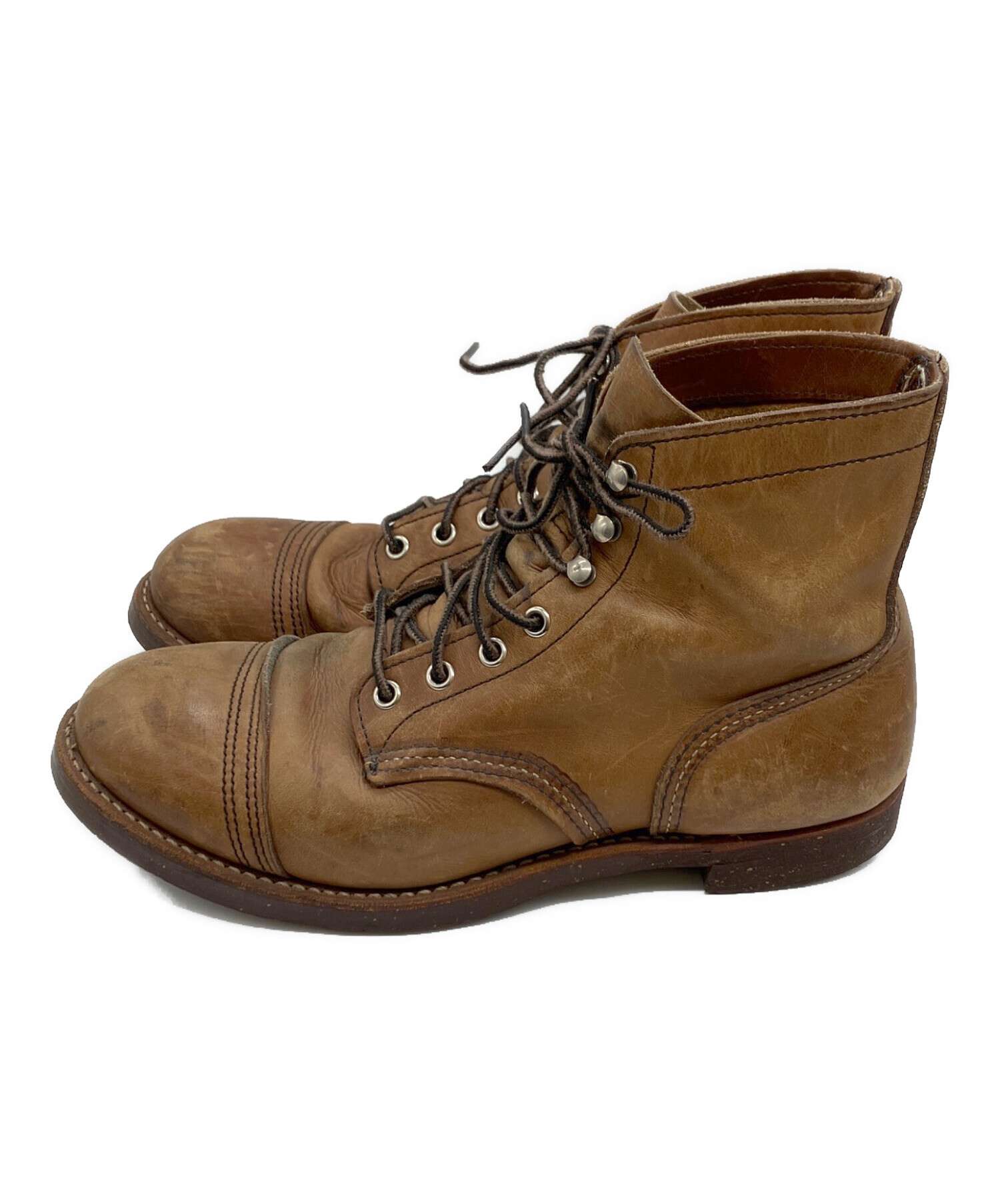 Red Wing ブラウン ワークブーツ 中古・古着通販】RED WING (レッドウィング) ワークブーツ ブラウン