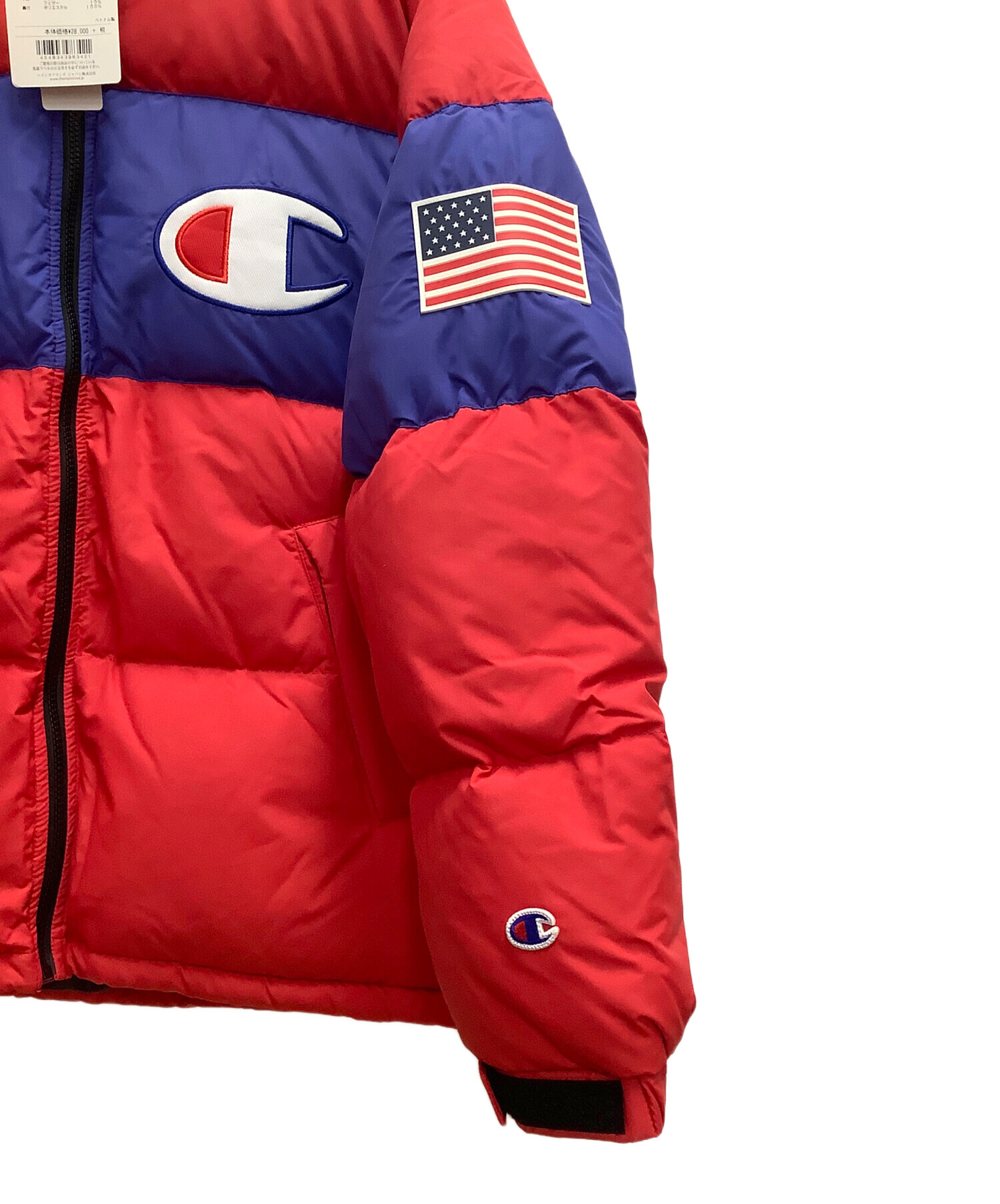 新品 未使用 チャンピオン CHAMPION ダウンジャケット Champion M タグ付 チャンピオン champion ダウン タグ付き 未使用 Champion（ダウン