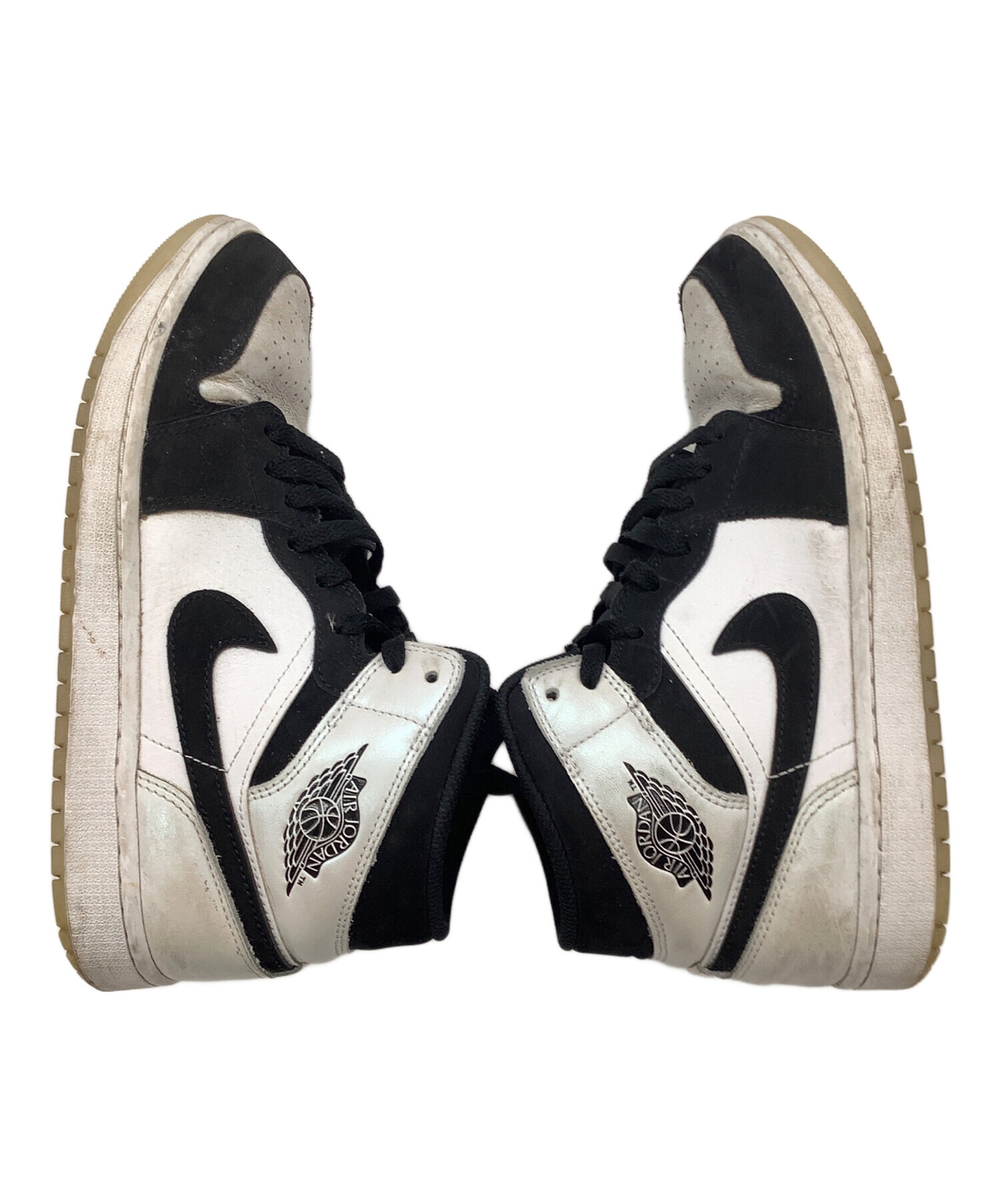 nike air jordan 1 mid omega black white