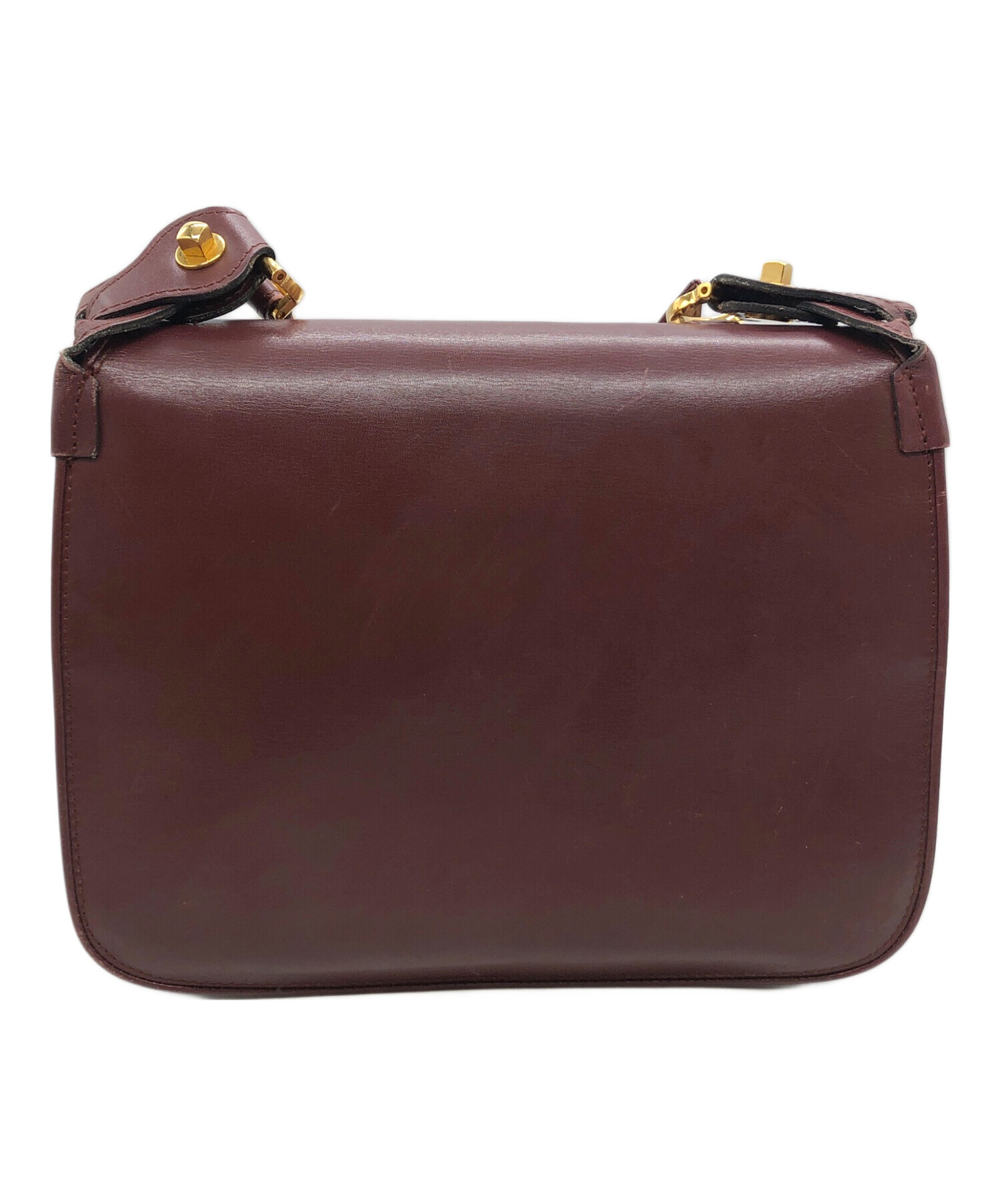 中古・古着通販】Cartier (カルティエ) フラップショルダーバッグ