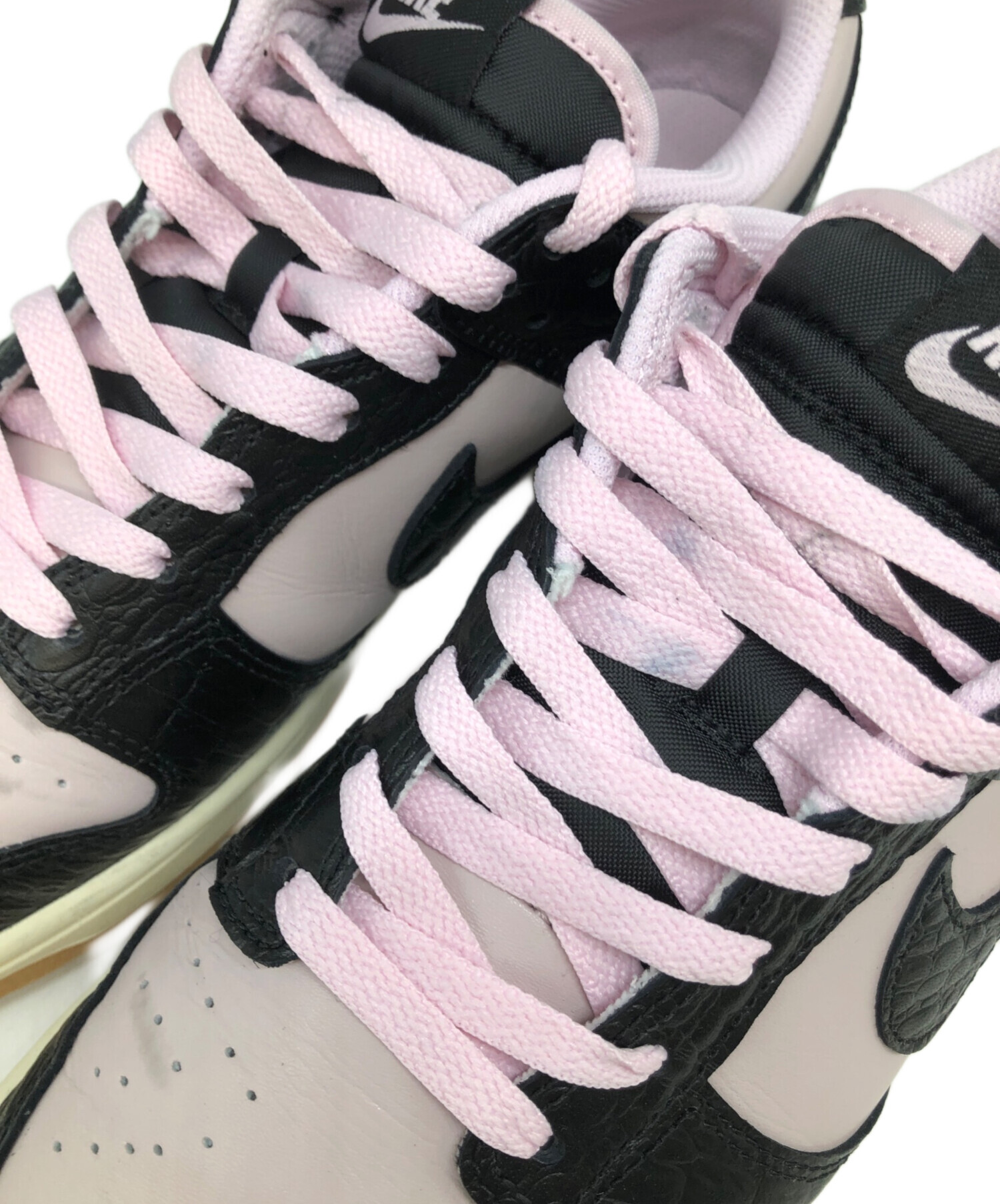中古・古着通販】NIKE (ナイキ) ダンク LOW レトロ ブラック×ピンク 