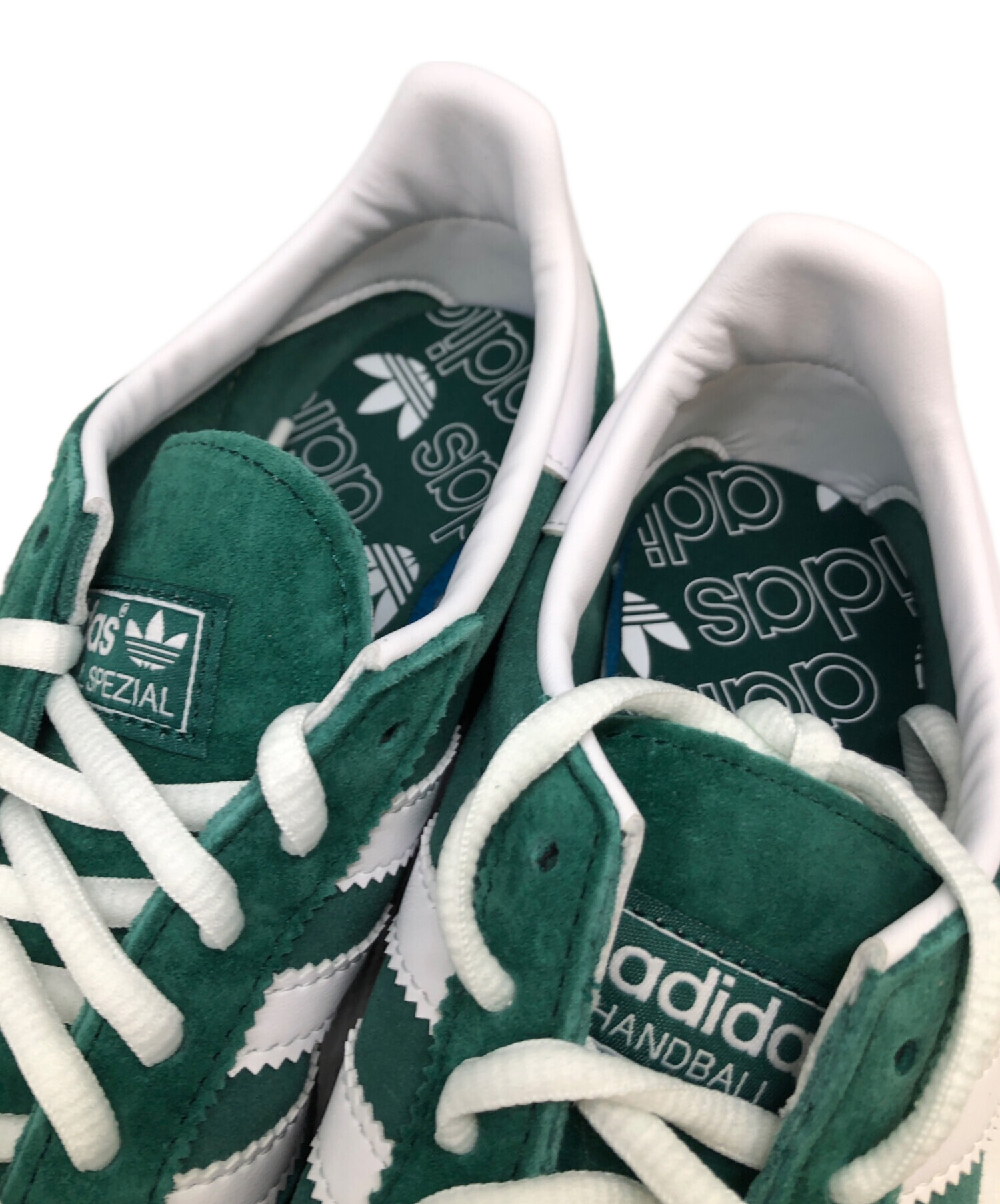 中古・古着通販】adidas (アディダス) HANDBALL SPEZIAL グリーン 