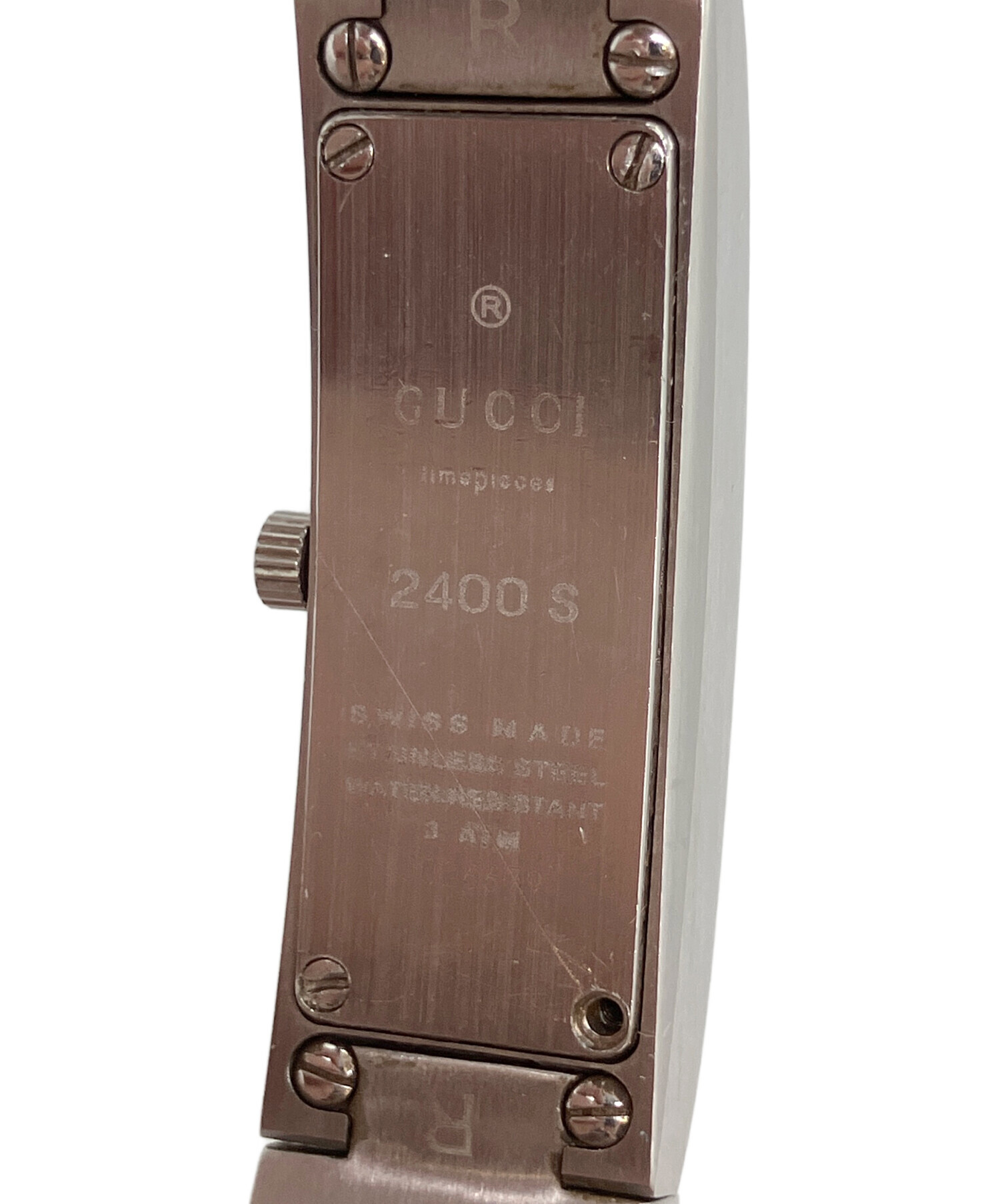 【ジャンク品】GUCCI バングルウォッチ マルチカラー ヴィンテージウォッチ】GUCCI【Junksルクア店】 - ジャンクスルクア