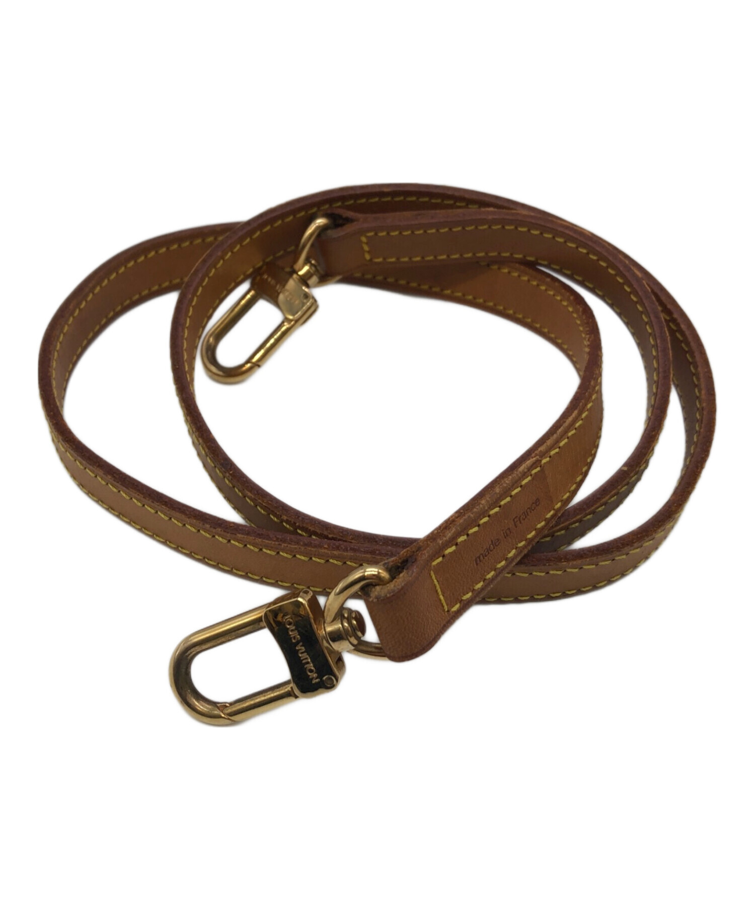 良品✨ ルイヴィトン キャンバス ショルダーストラップ ブラウン 中古・古着通販】LOUIS VUITTON (ルイ ヴィトン) ショルダーストラップ