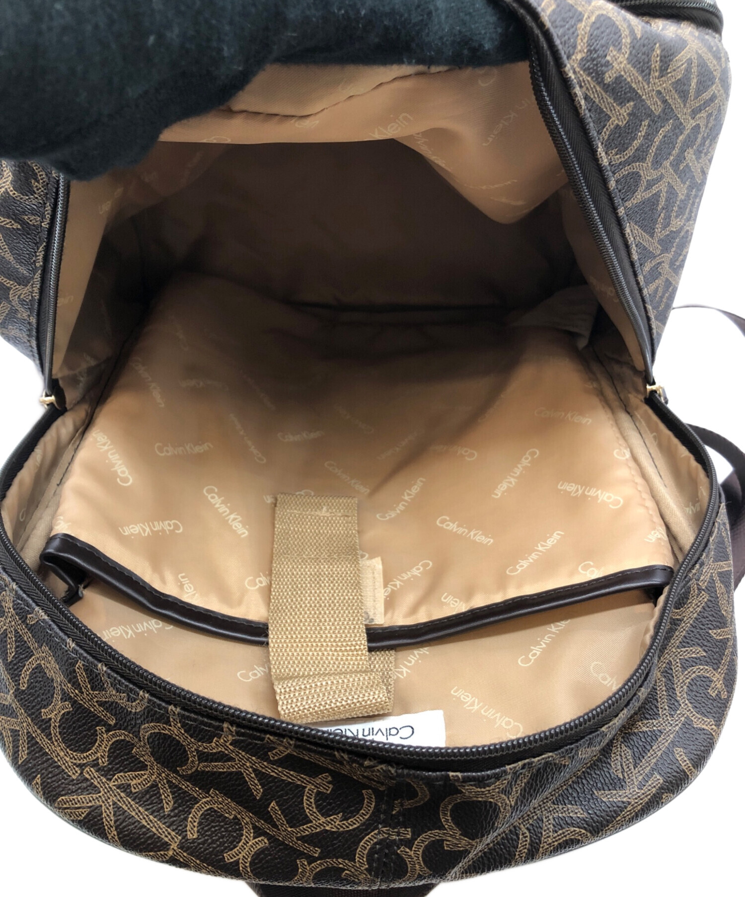 中古・古着通販】Calvin Klein (カルバンクライン) リュック ブラウン 