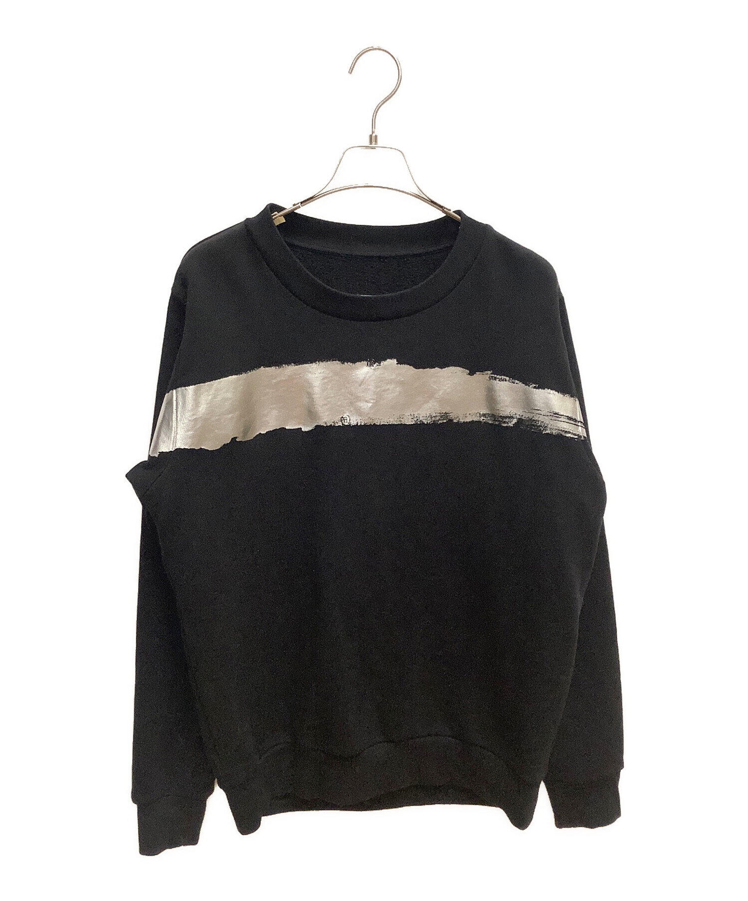 MM6 / スウェット/L/コットン/BLK/プリント/S32GU0042 S25151 中古・古着通販】MM6 Maison Margiela (エムエムシックス メゾン