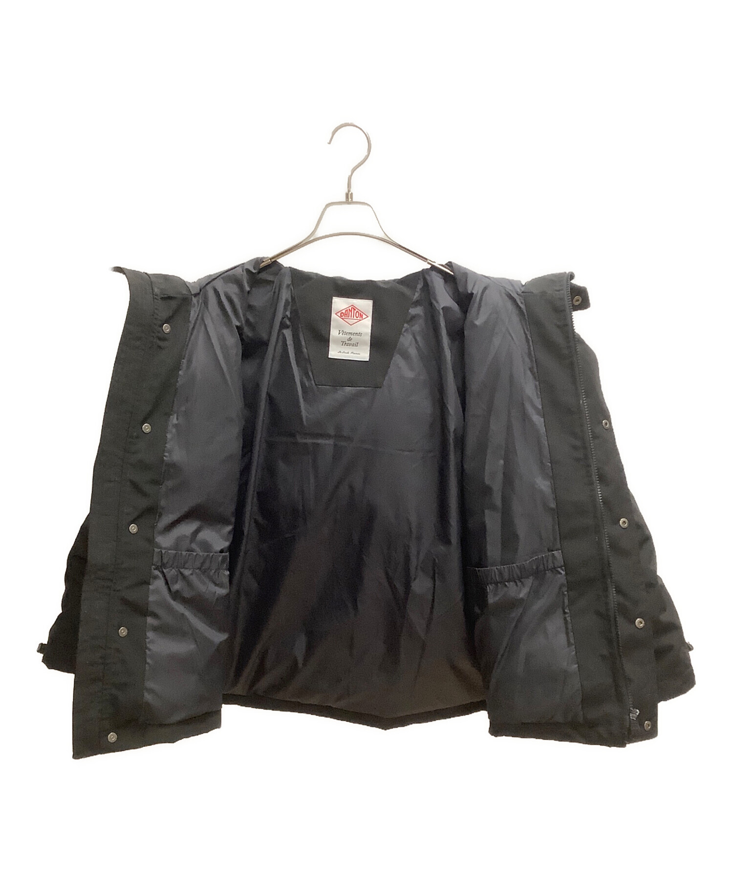 中古・古着通販】DANTON (ダントン) POLYESTER DOWN ブラック サイズ