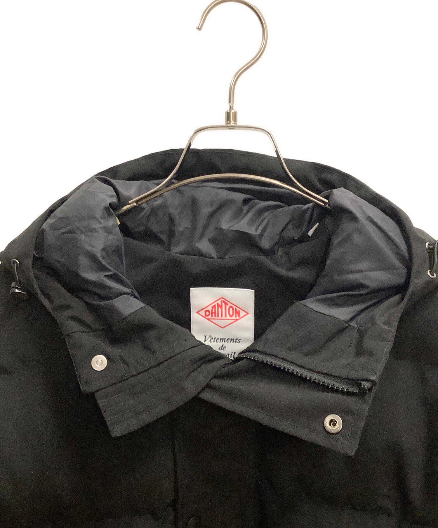 中古・古着通販】DANTON (ダントン) POLYESTER DOWN ブラック サイズ 