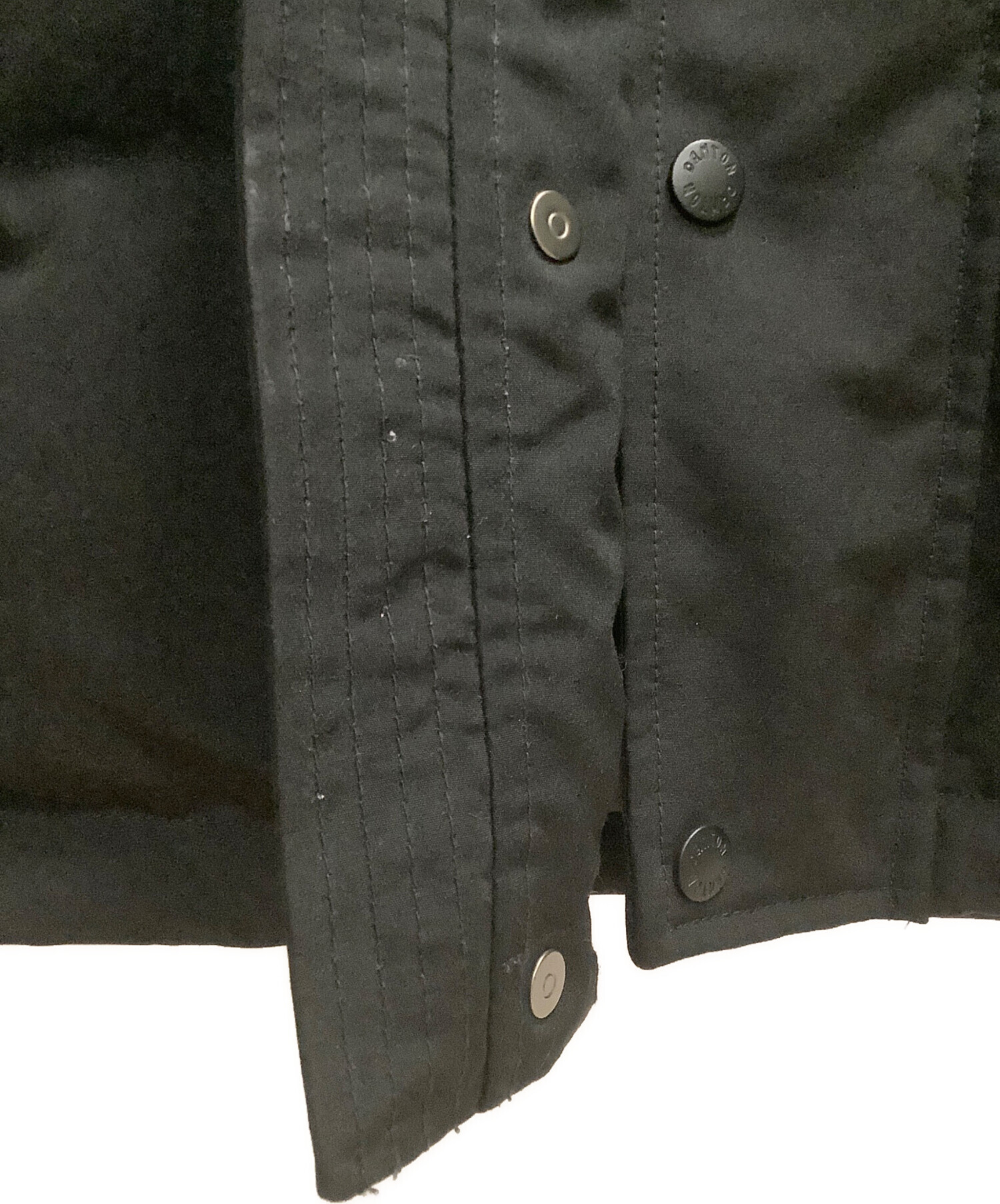 中古・古着通販】DANTON (ダントン) POLYESTER DOWN ブラック サイズ 