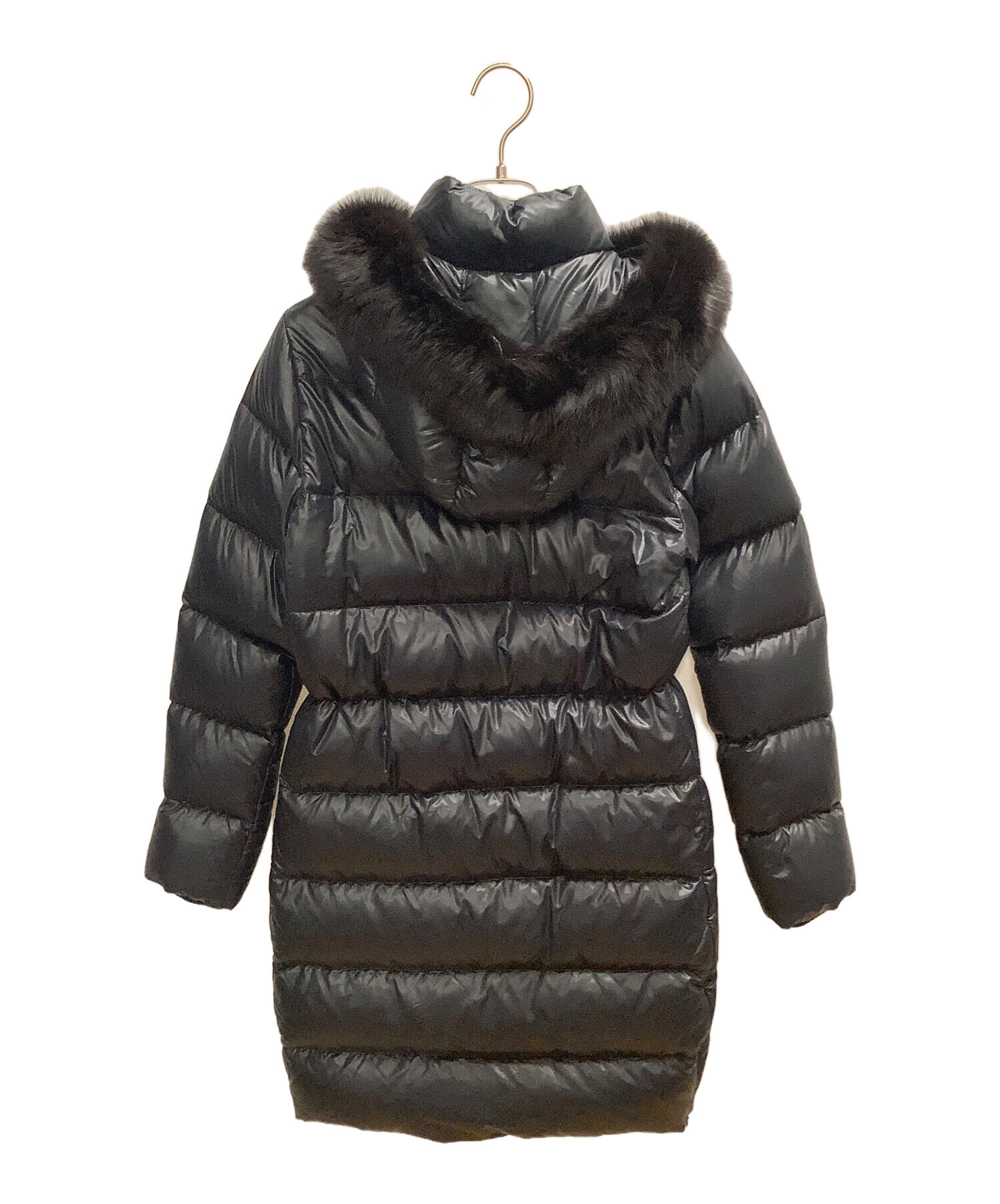 【美品】デュベティカ DENEB デネブ　ファー ダウンコート 黒 ✨美品✨ デュベティカ ダウンコート Deneb フォックスファー ブラウン