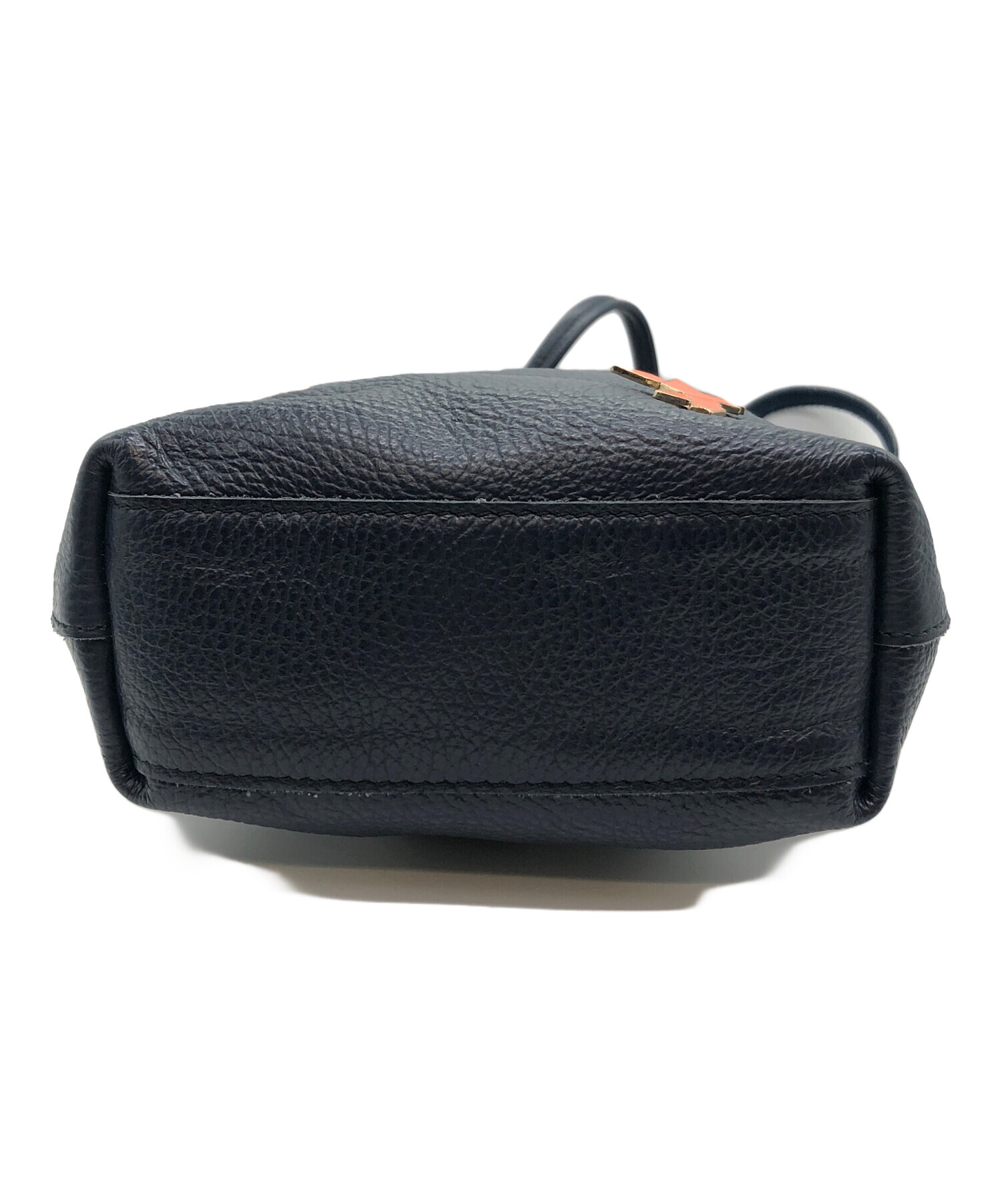 中古・古着通販】bagolo (バゴロ) 2WAYレザートートバッグ ネイビー 