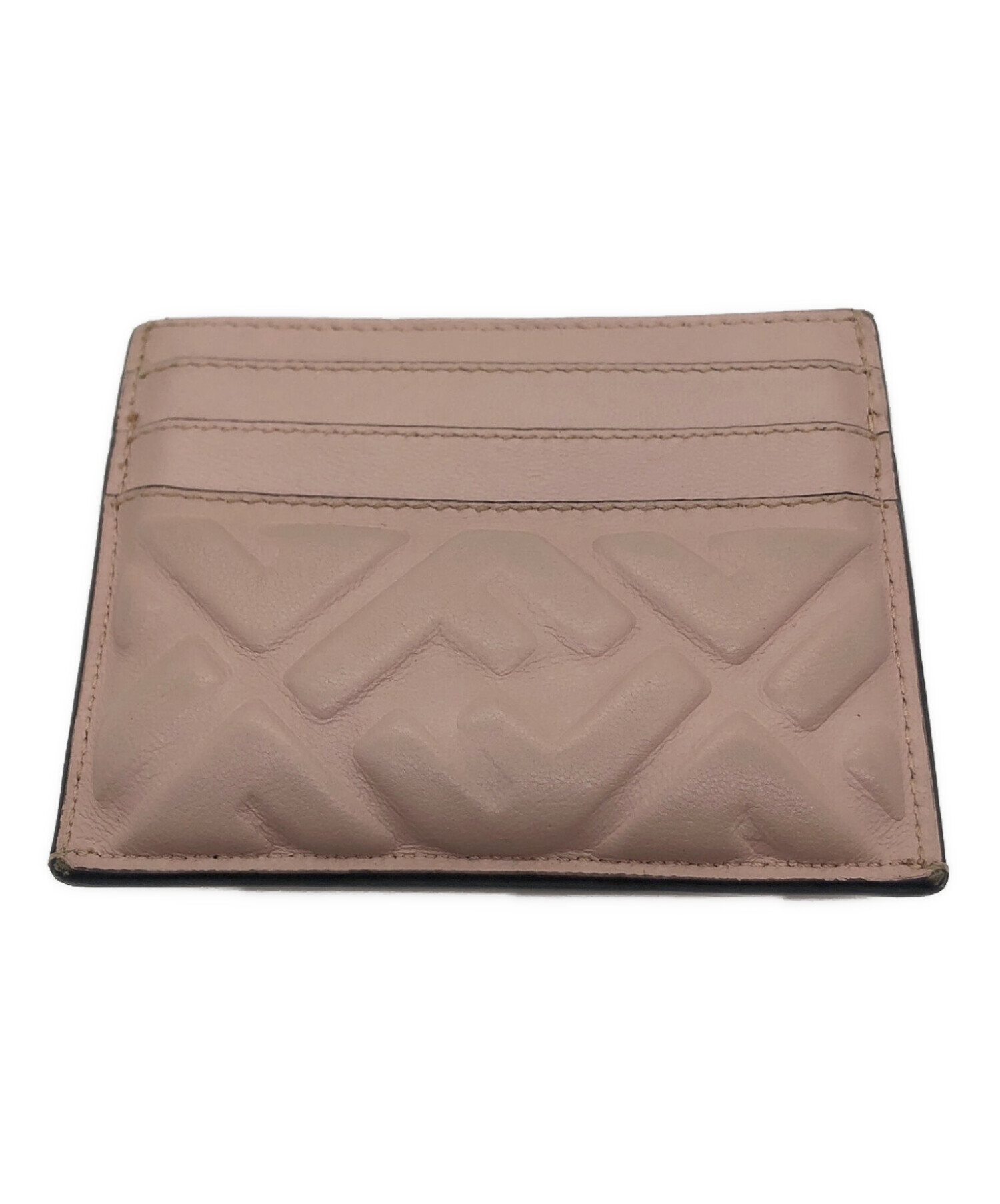 中古・古着通販】FENDI (フェンディ) バゲット カードケース ピンク