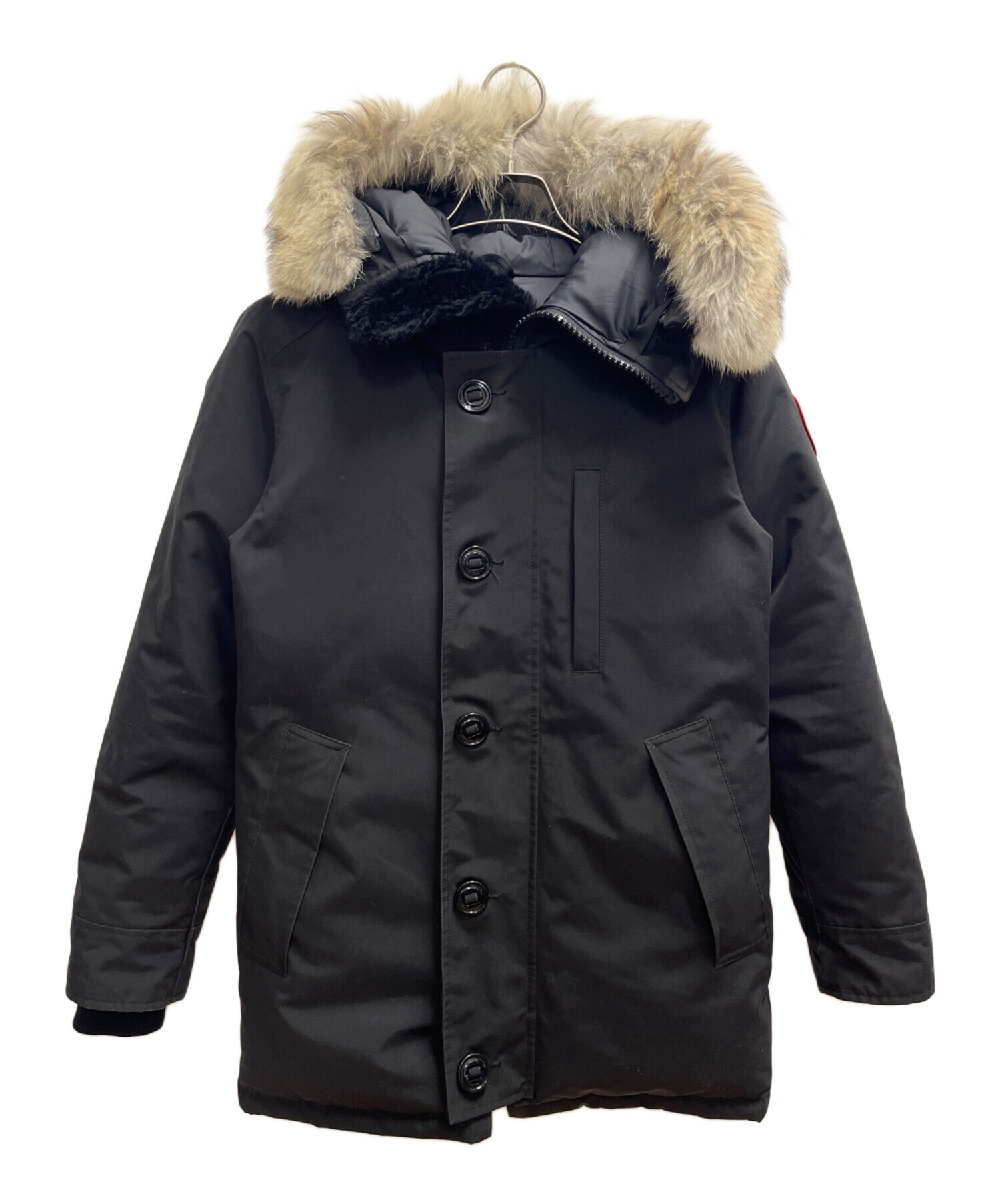 中古・古着通販】CANADA GOOSE (カナダグース) JASPER PARKA ブラック 