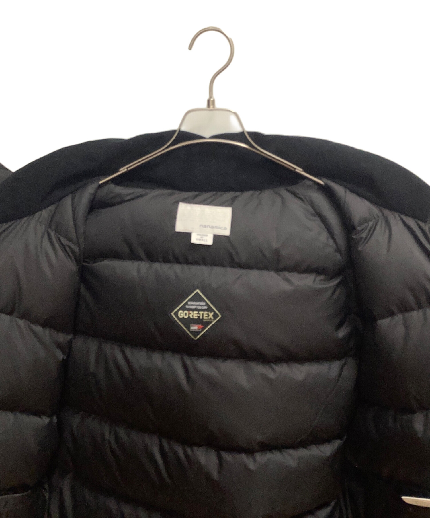 中古・古着通販】nanamica (ナナミカ) GORE-TEX Down Coat ブラック