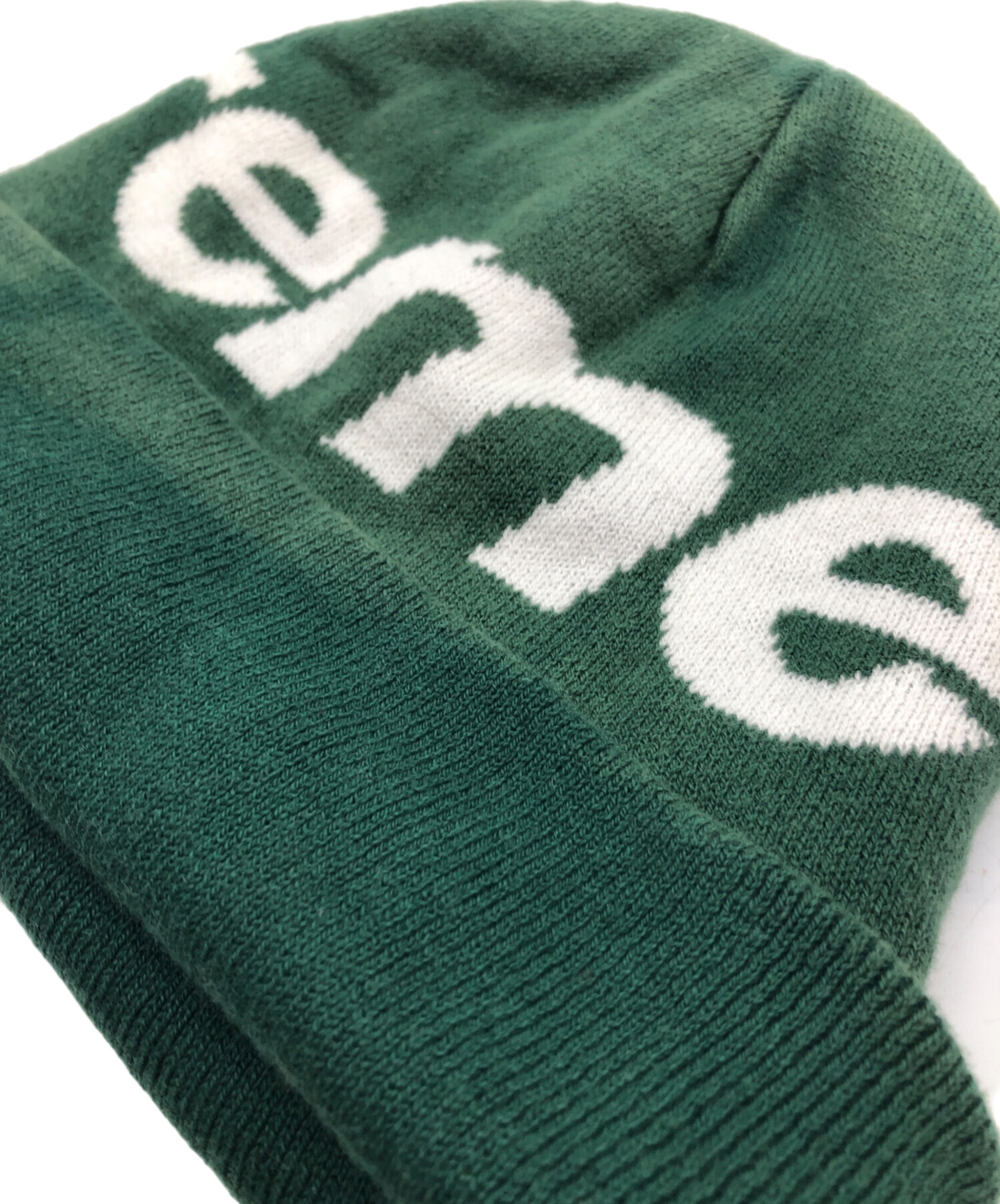 中古・古着通販】Supreme (シュプリーム) Big Logo Beanie グリーン