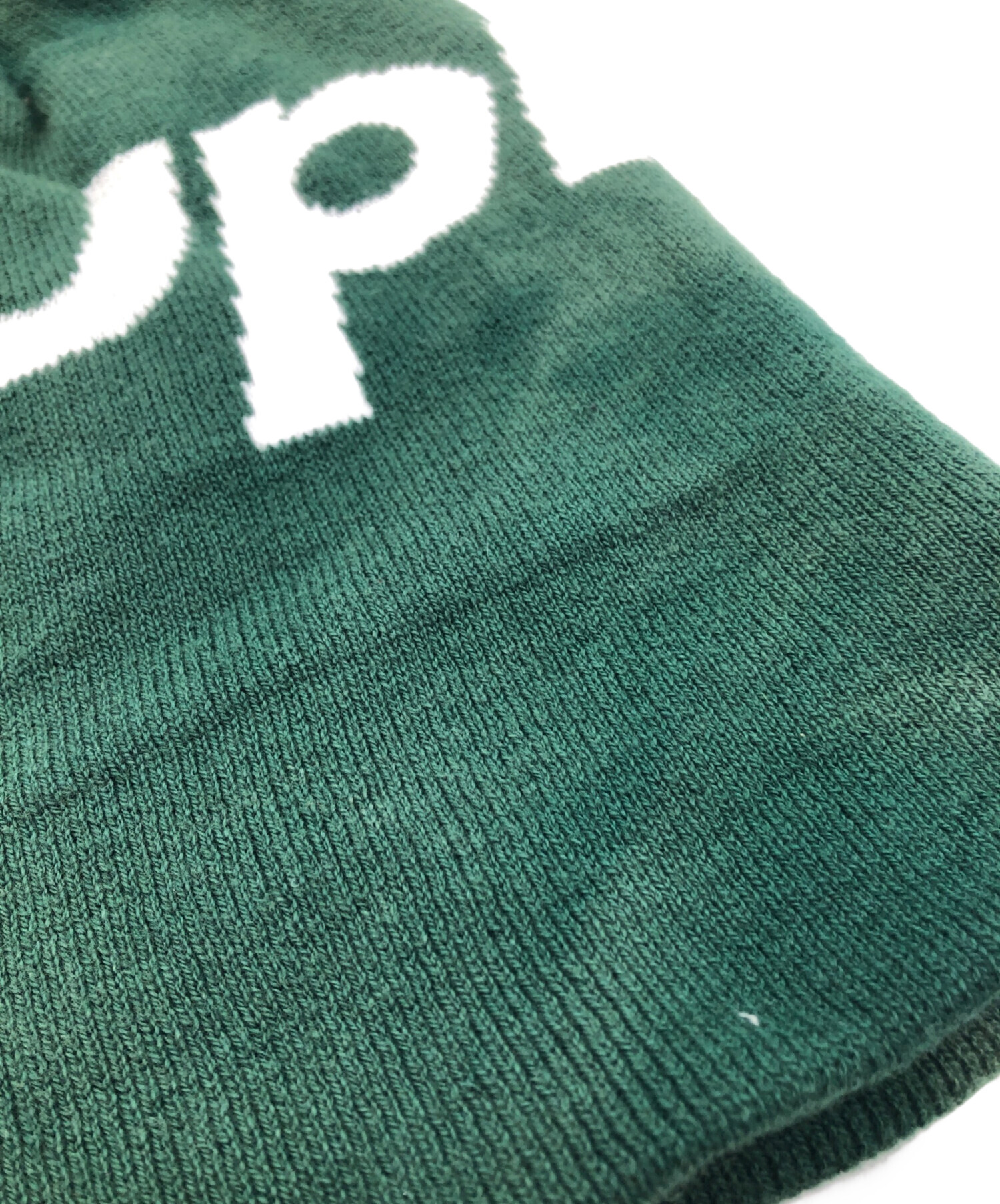 中古・古着通販】Supreme (シュプリーム) Big Logo Beanie グリーン