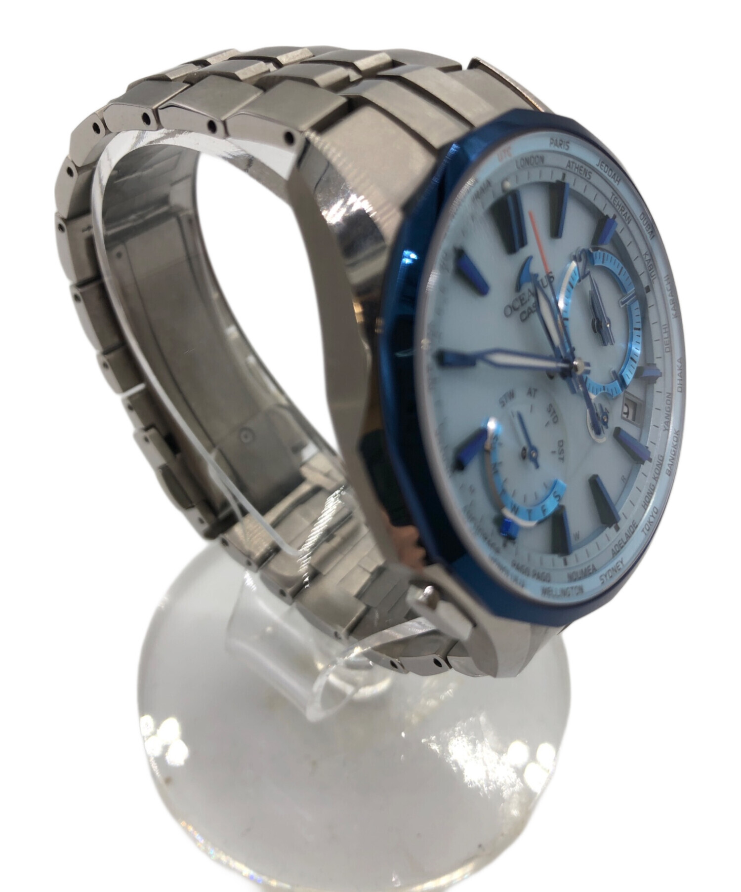 ジャンク CASIO カシオ OCEANUS オシアナス OCW-T510C 中古・古着通販】CASIO (カシオ) オシアナス｜ブランド・古着通販