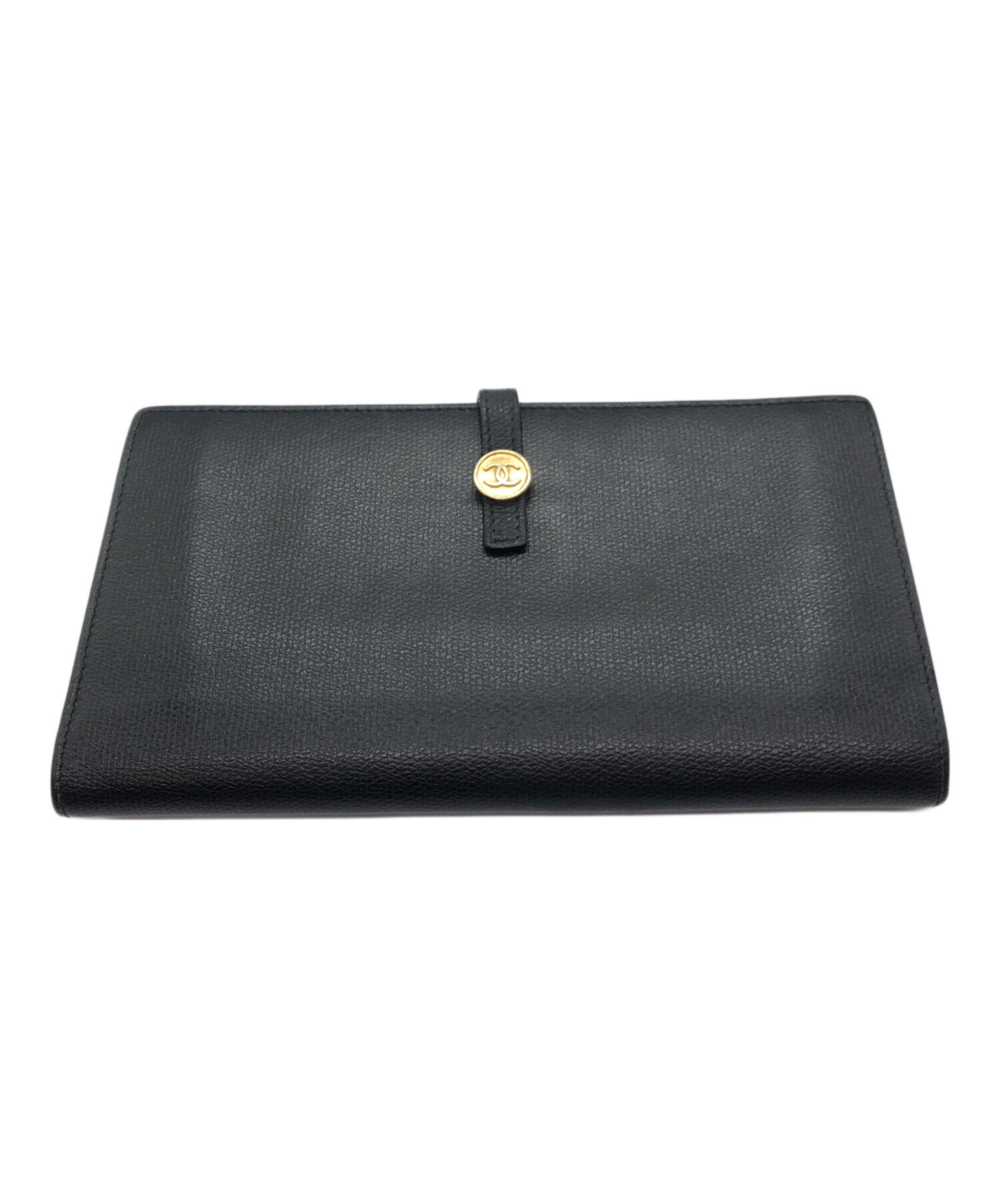 中古・古着通販】CHANEL (シャネル) 長財布 ブラック｜ブランド・古着
