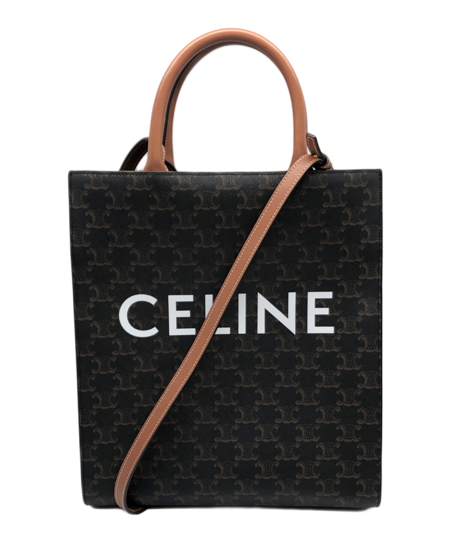 CELINE セリーヌ バーティカル カバ スモール ショルダーバッグ CELINE 