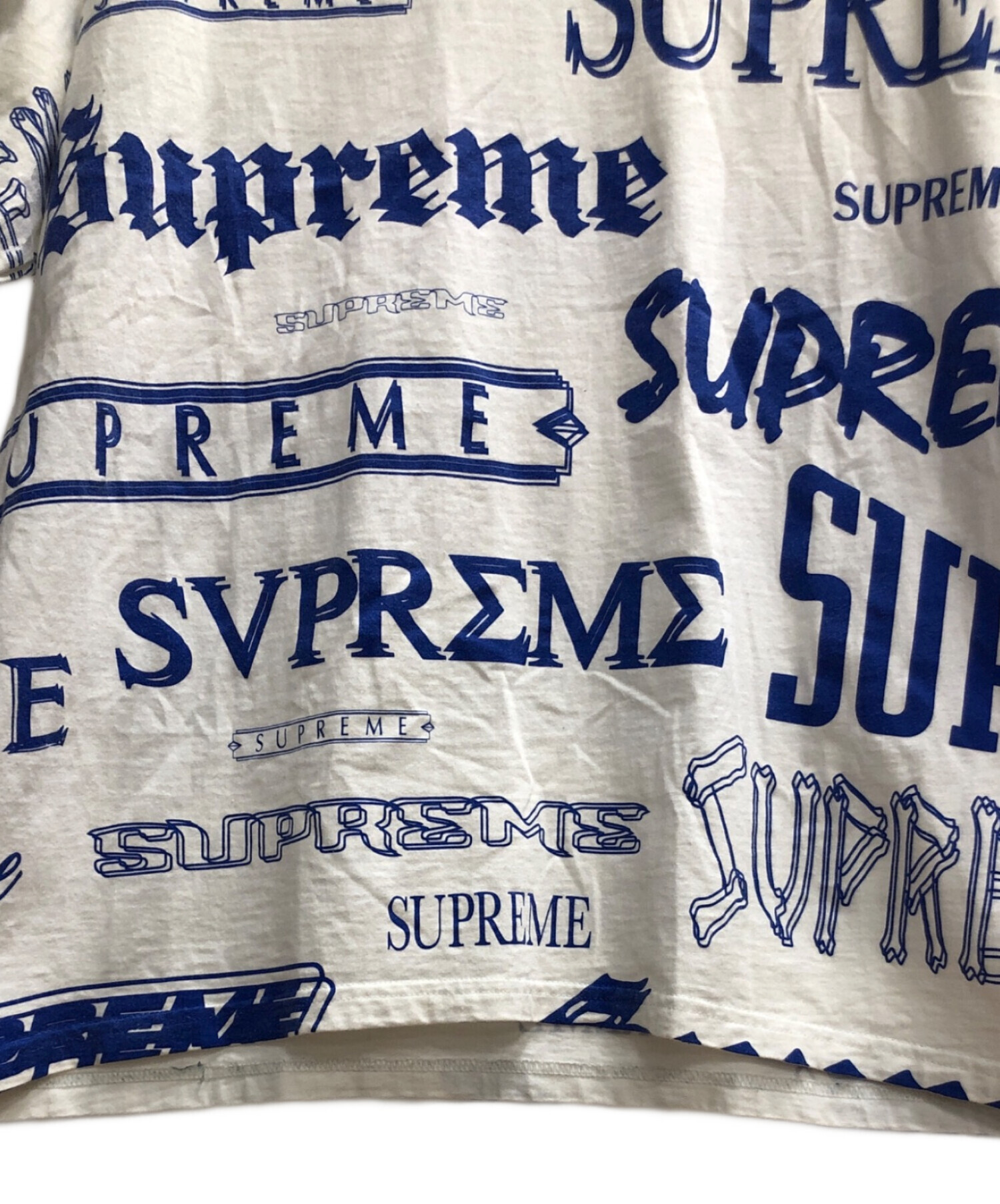 中古・古着通販】Supreme (シュプリーム) Multi Logo Tee ホワイト 