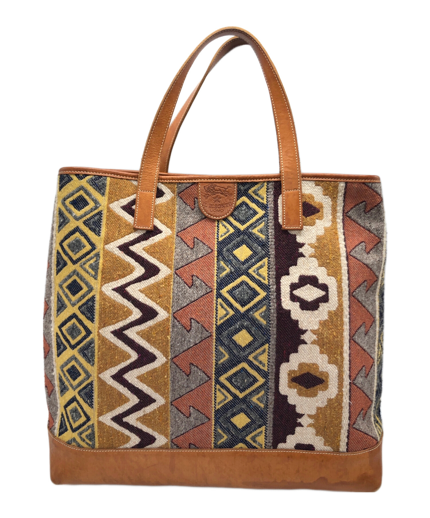 中古】イル・ビゾンテのトートバッグ