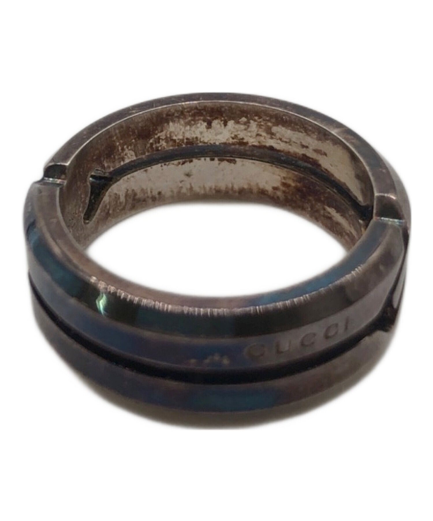 中古・古着通販】GUCCI (グッチ) ノットインフィニティリング シルバー 