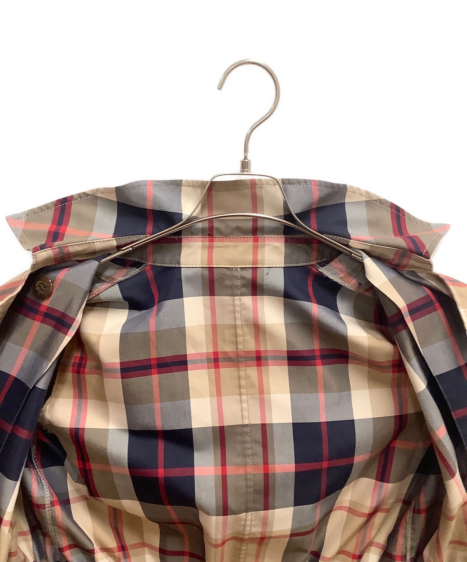 MACKINTOSH PHILOSOPHYフード付きチェックコート 未使用に近い シェパードチェックフーデッドコート(コート)｜MACKINTOSH