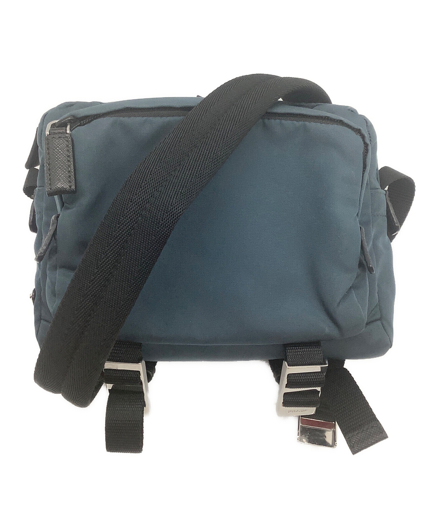 中古・古着通販】PRADA (プラダ) TESSUTO MONTAGNA ネイビー×ブラック 