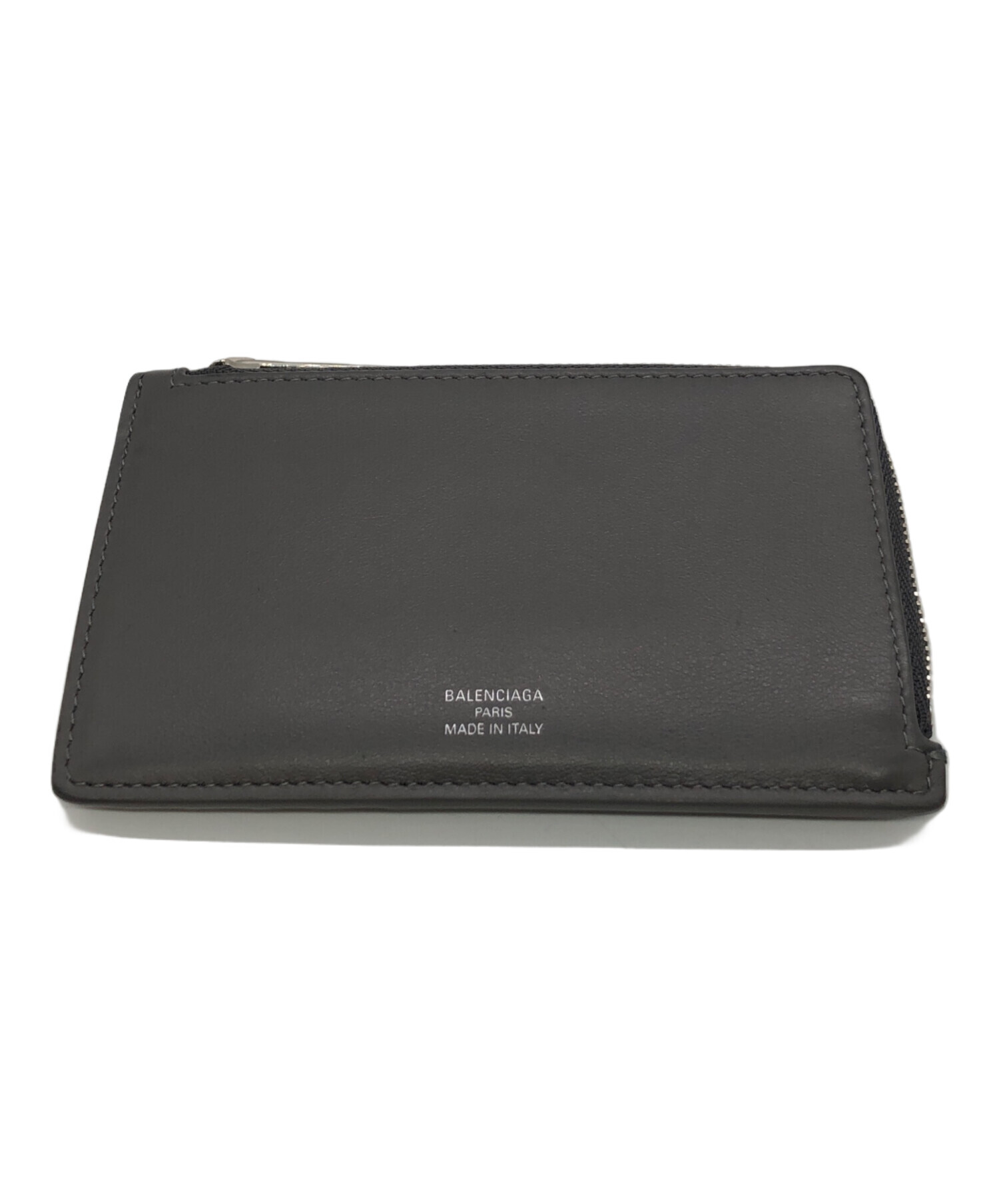 新品】BALENCIAGA バレンシアガ カードケース グレー BALENCIAGA