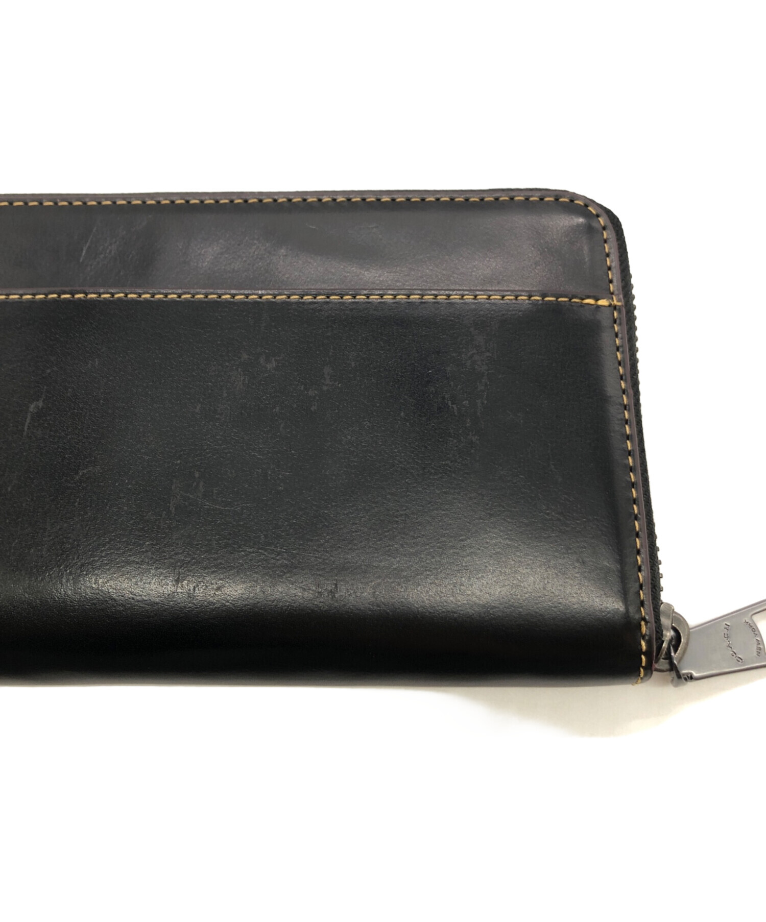 中古・古着通販】COACH (コーチ) アコーディオン ウォレット ブラック