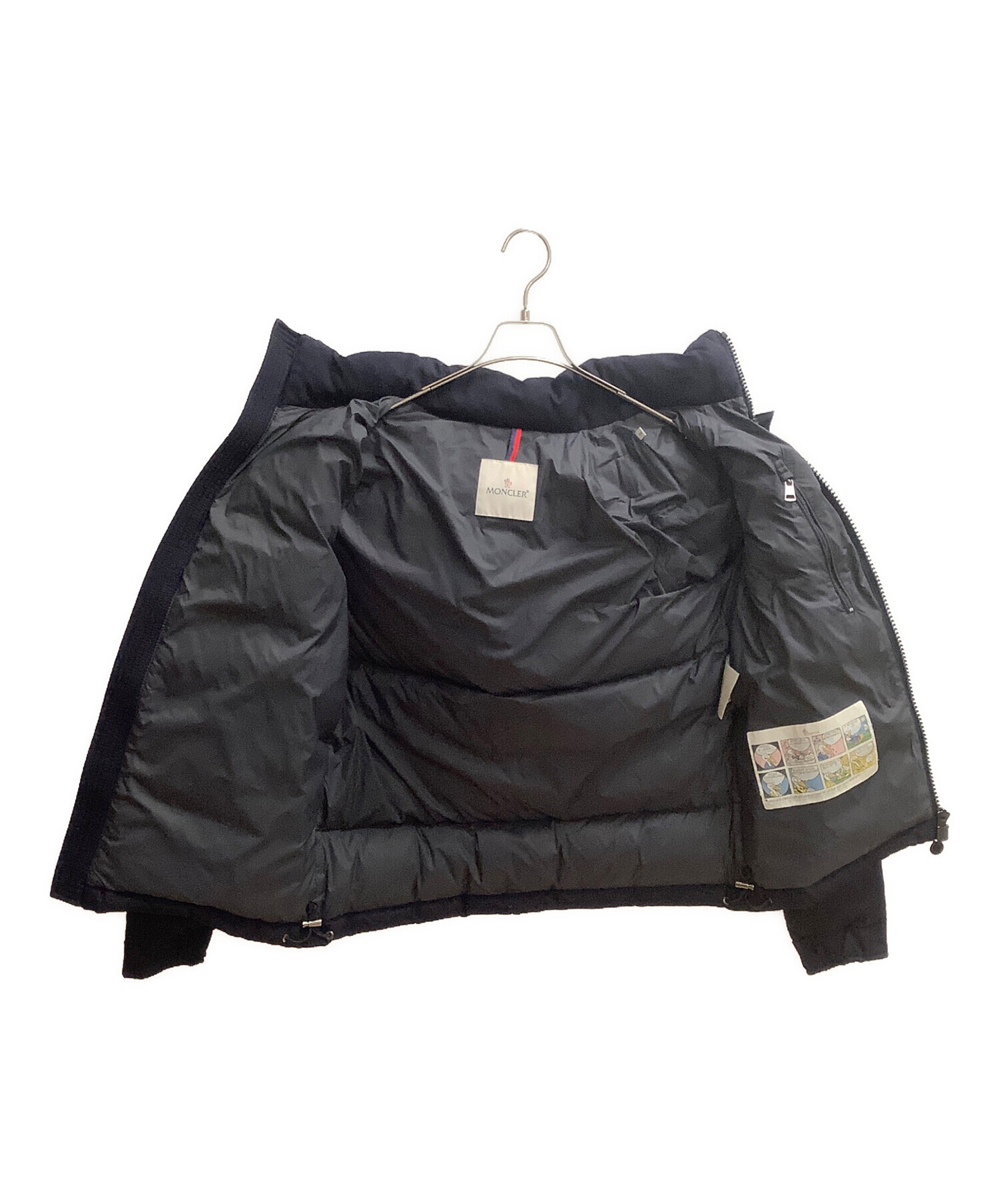中古・古着通販】MONCLER (モンクレール) ダウンジャケット ネイビー