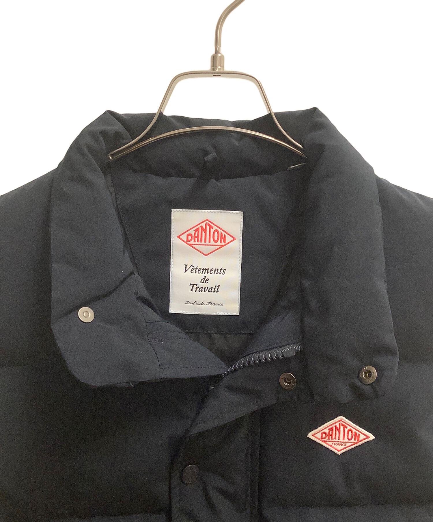 中古・古着通販】DANTON (ダントン) ダウンベスト ネイビー サイズ 