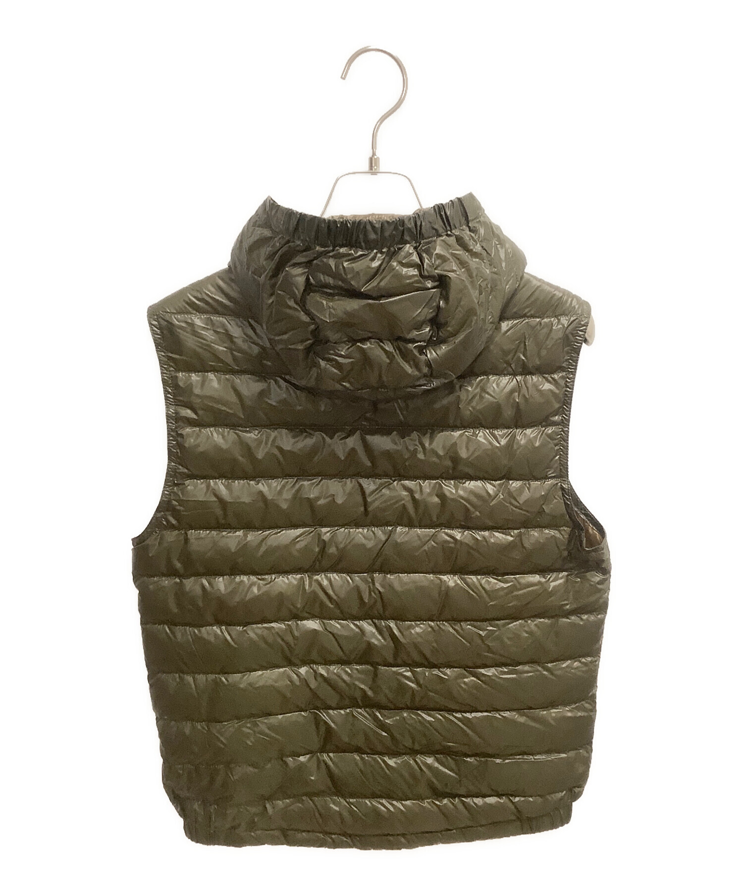 MONCLERダウンベスト オリーブ